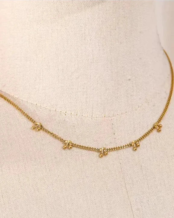Colar Dainty Cerejas