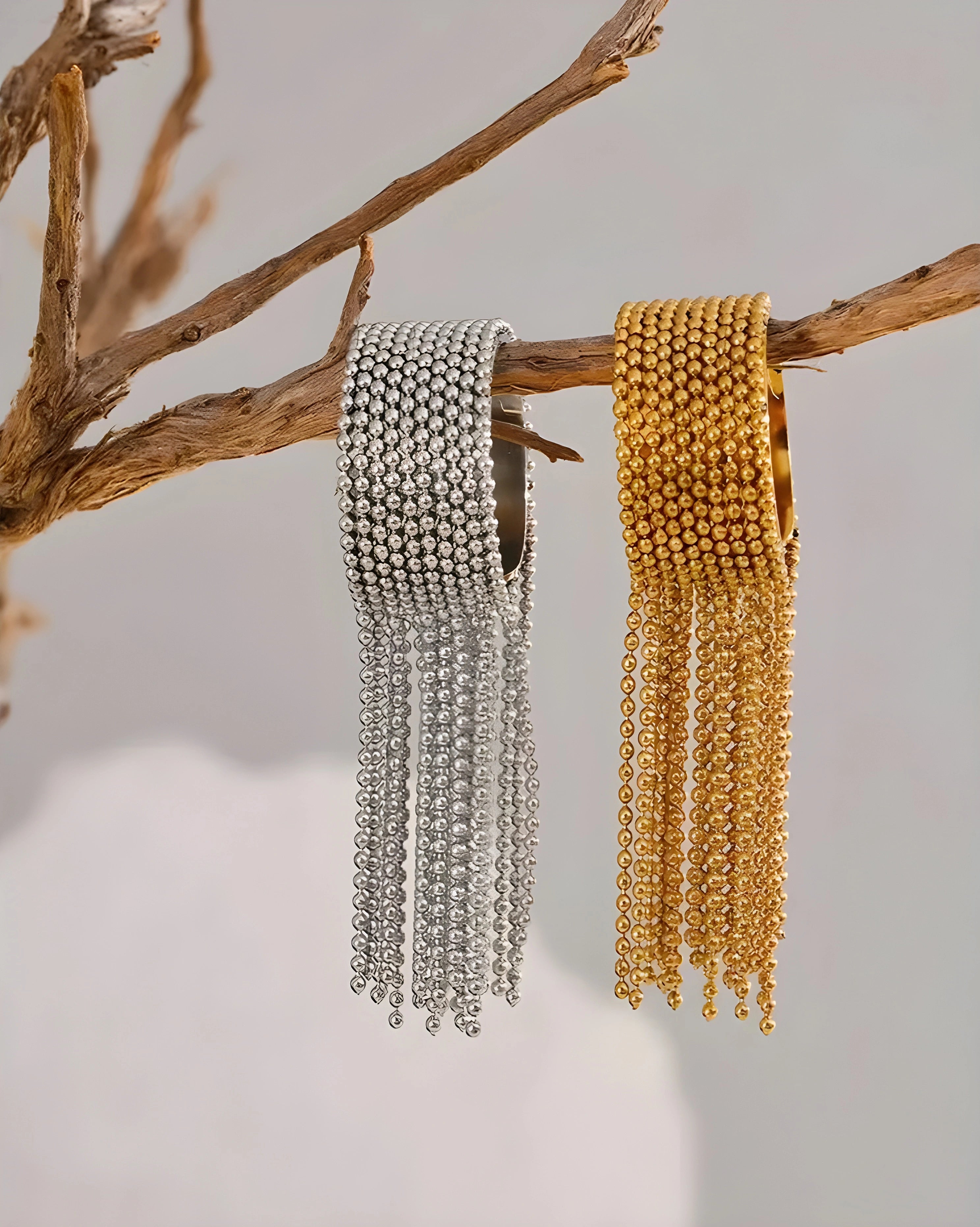 Anel Aberto de Borla