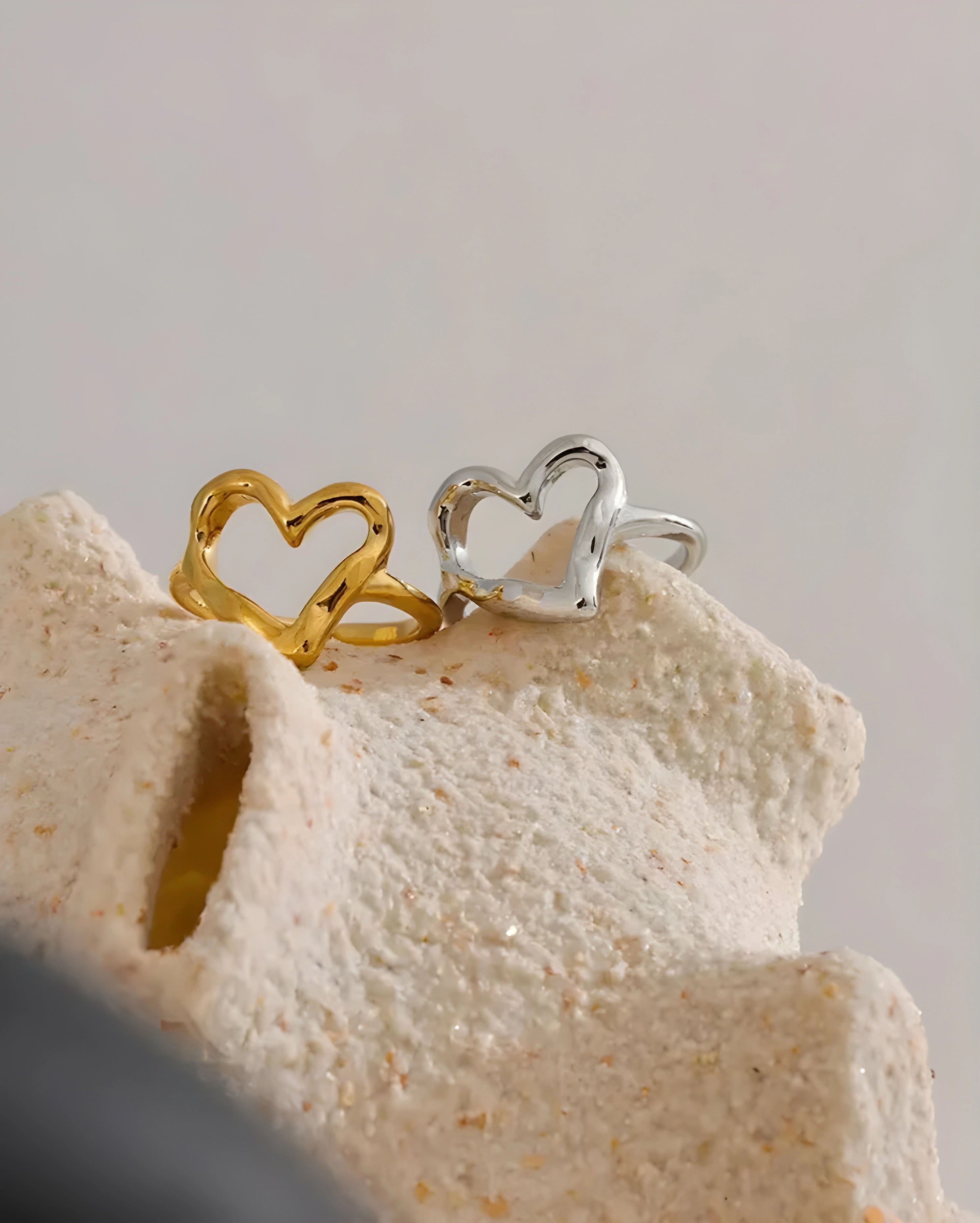 Anel Coração Finesse