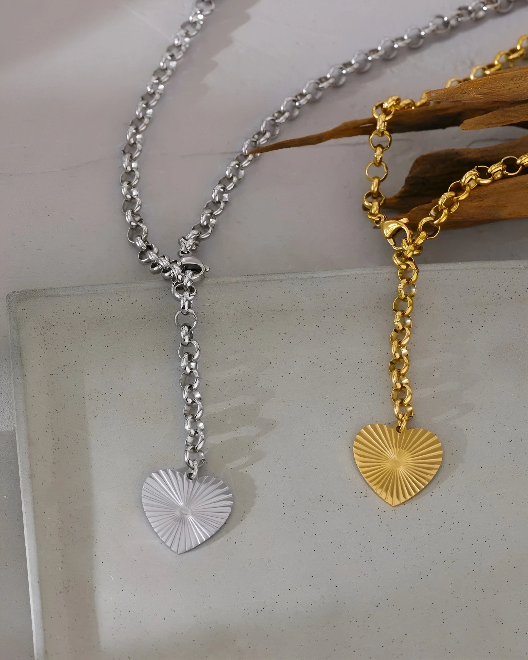 Colar Coração Aura