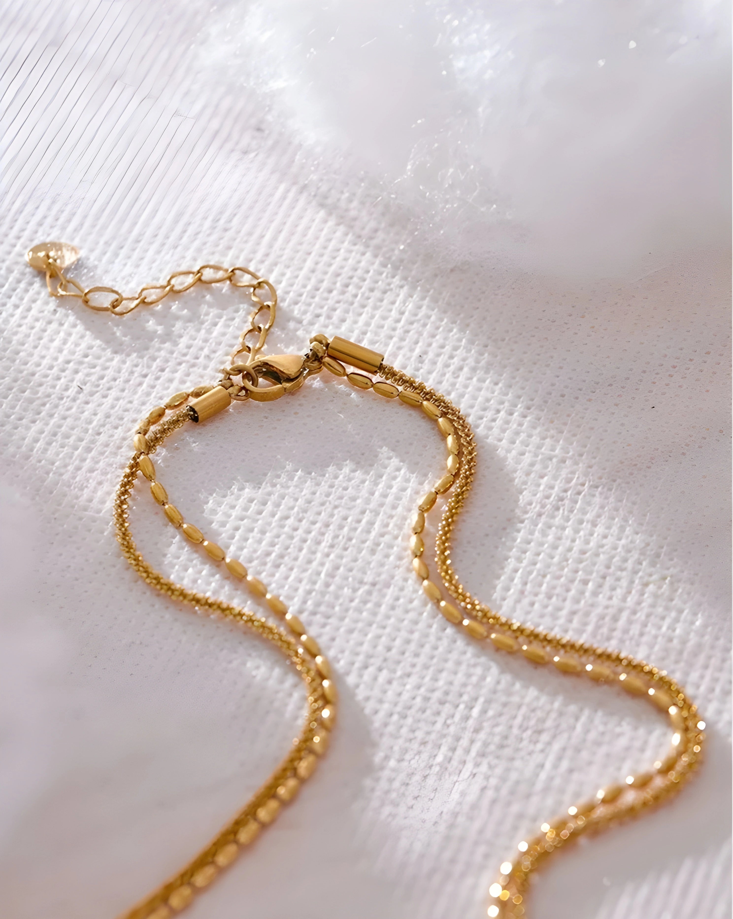 Colar Duplo Corrente Sparkle