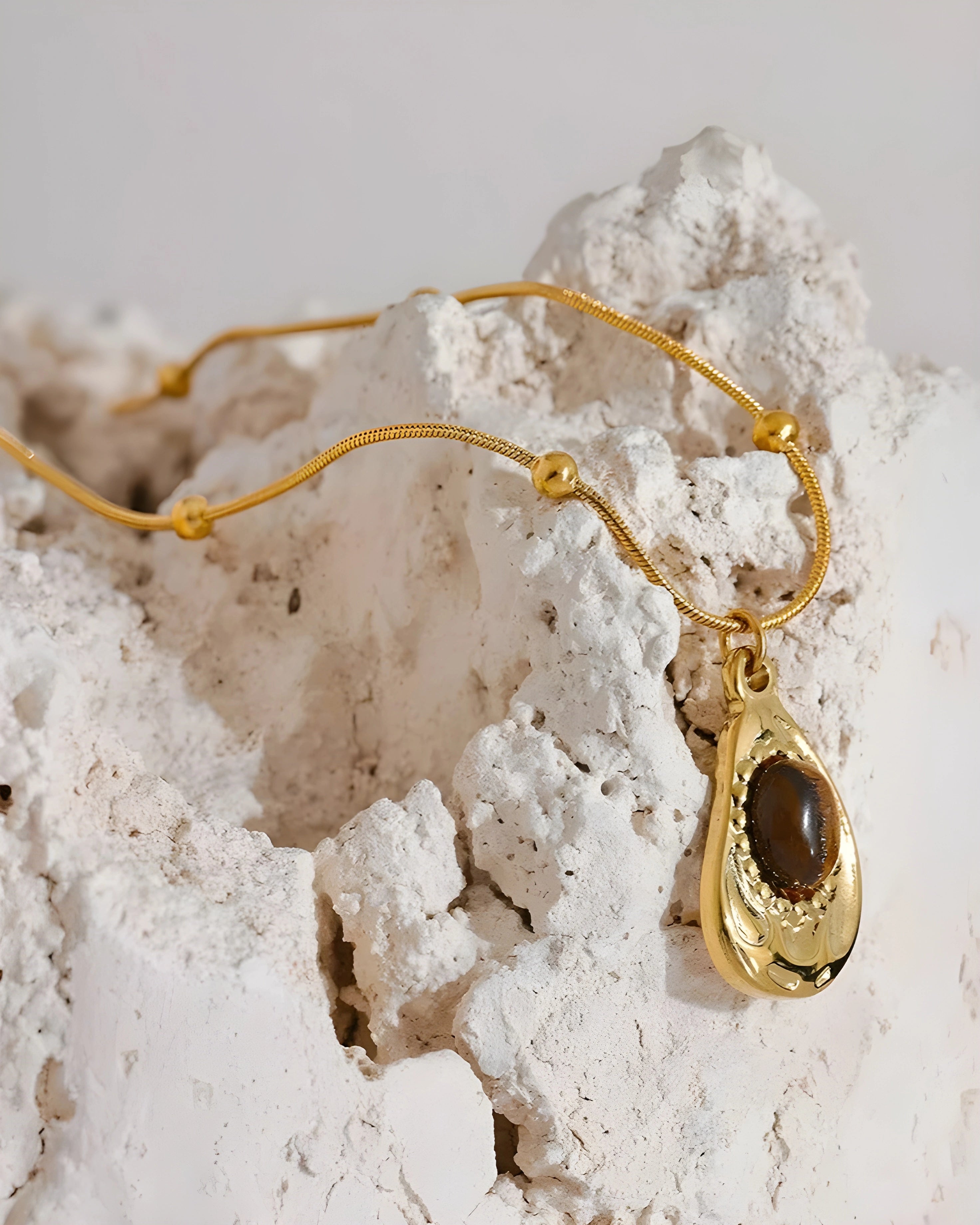 Colar Rust Olho de Tigre