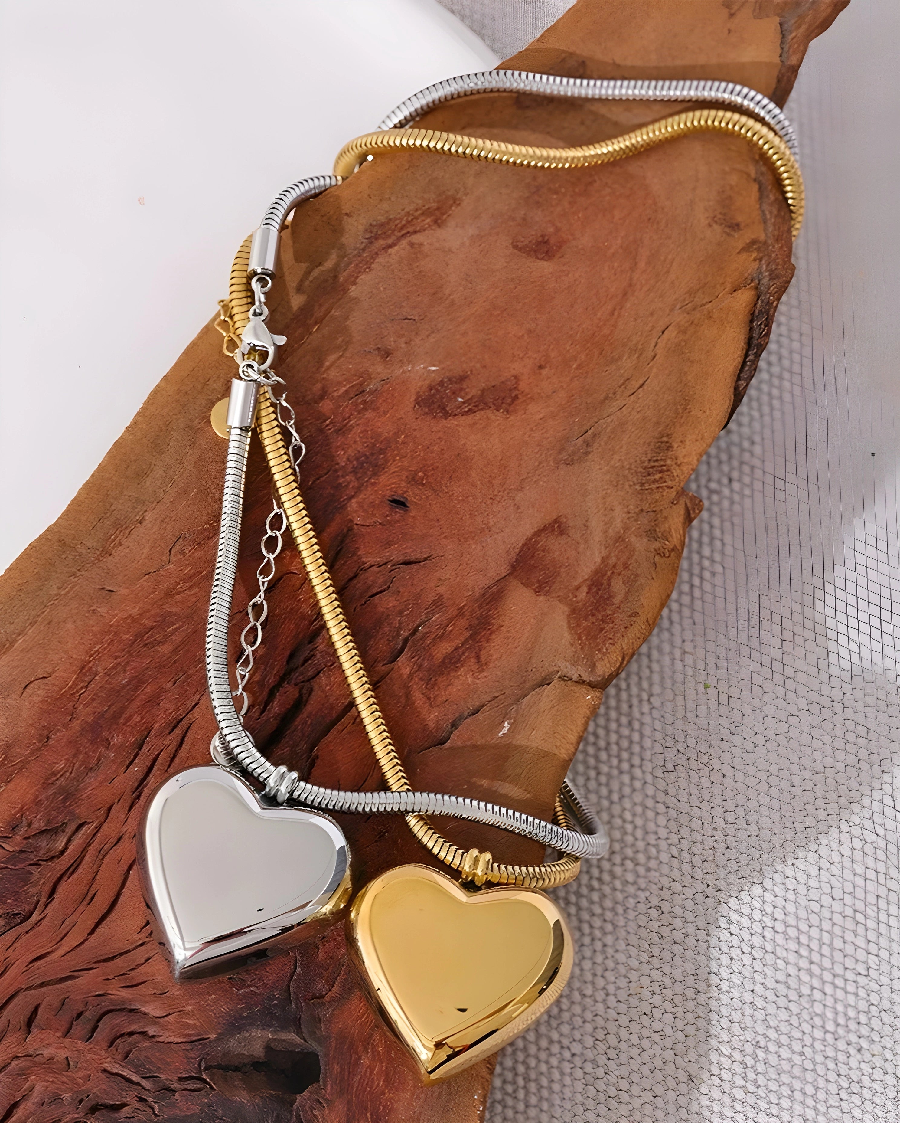 Colar Coração Chubby