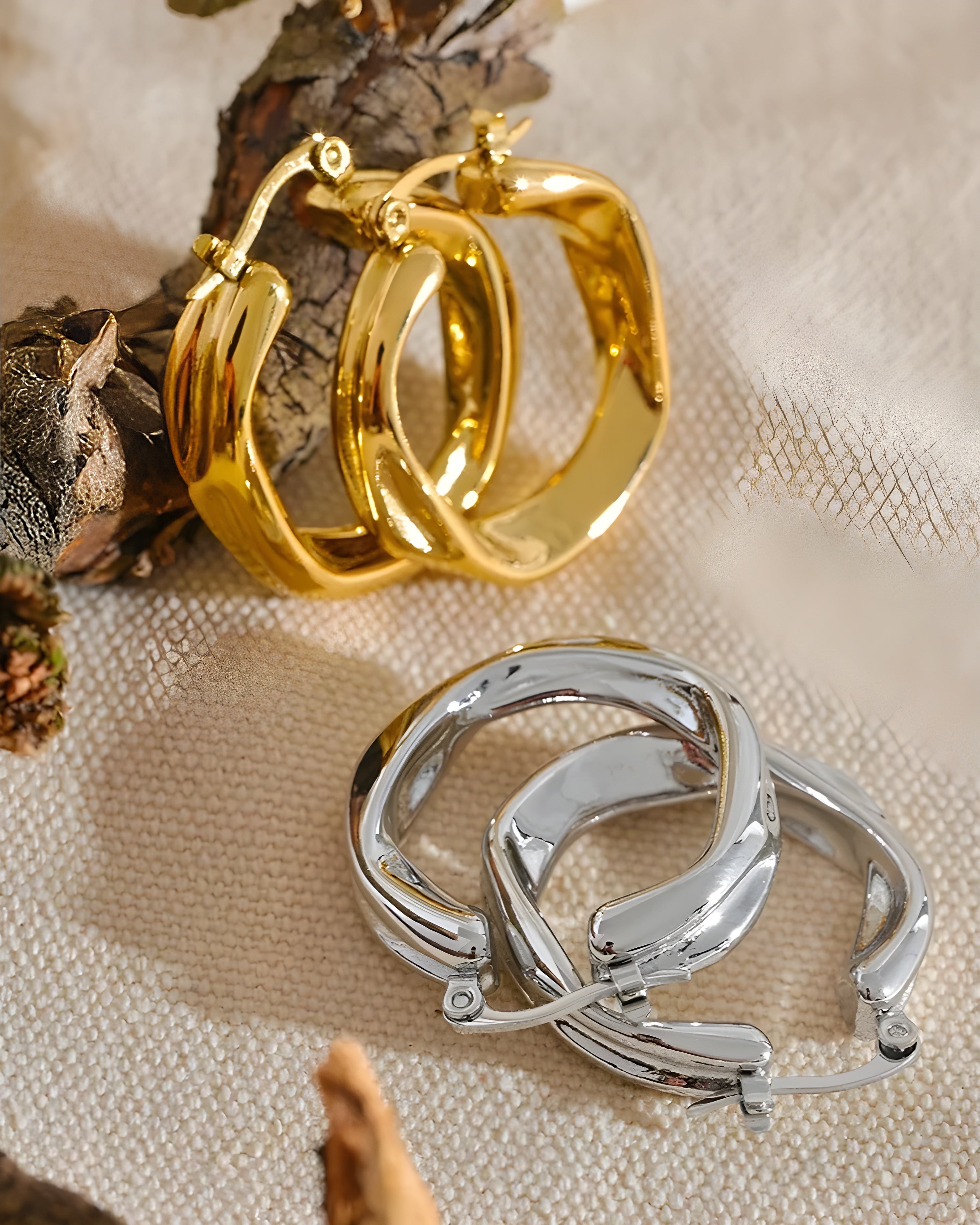 Brinco de Argola Molten