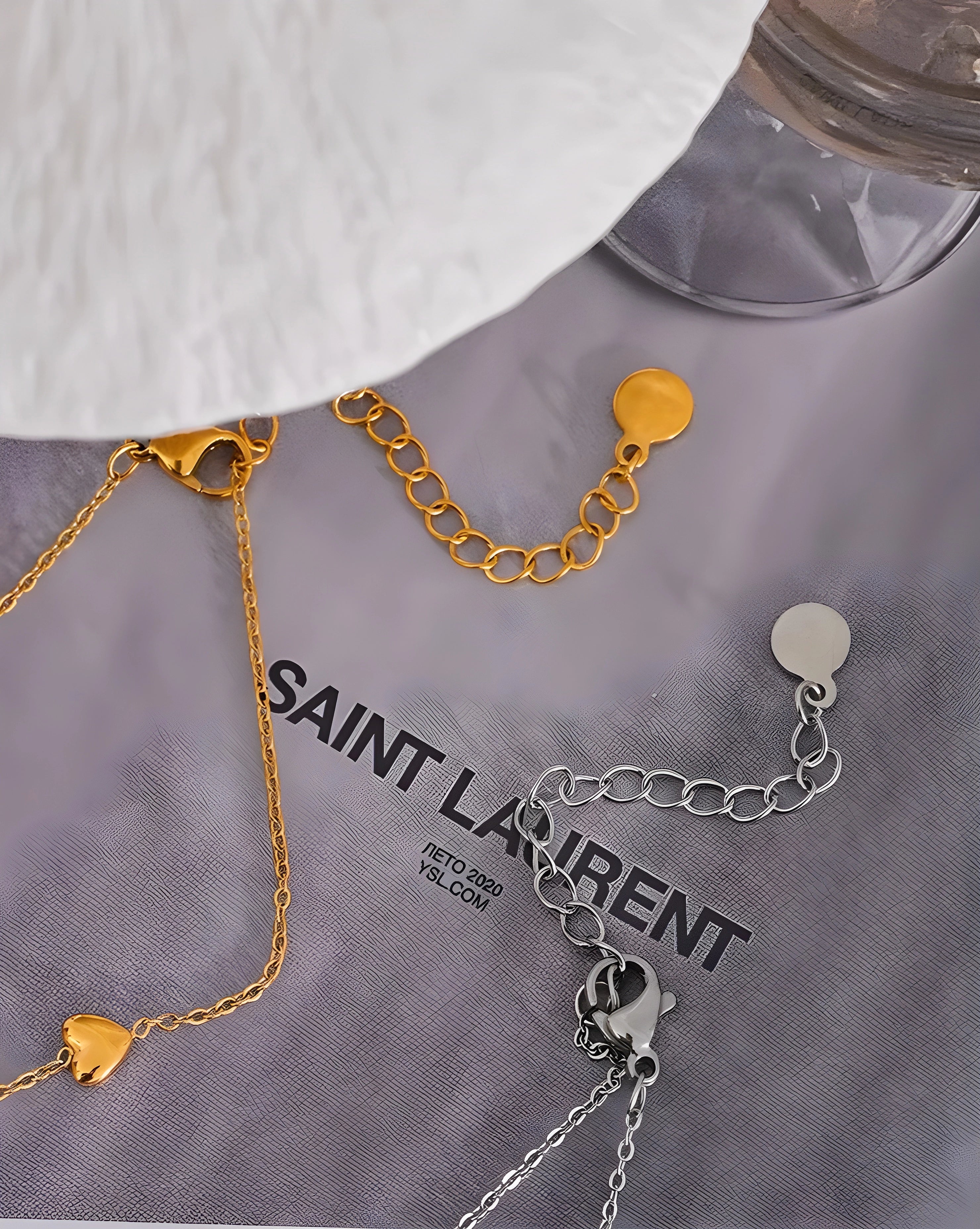 Colar Corações Delicate