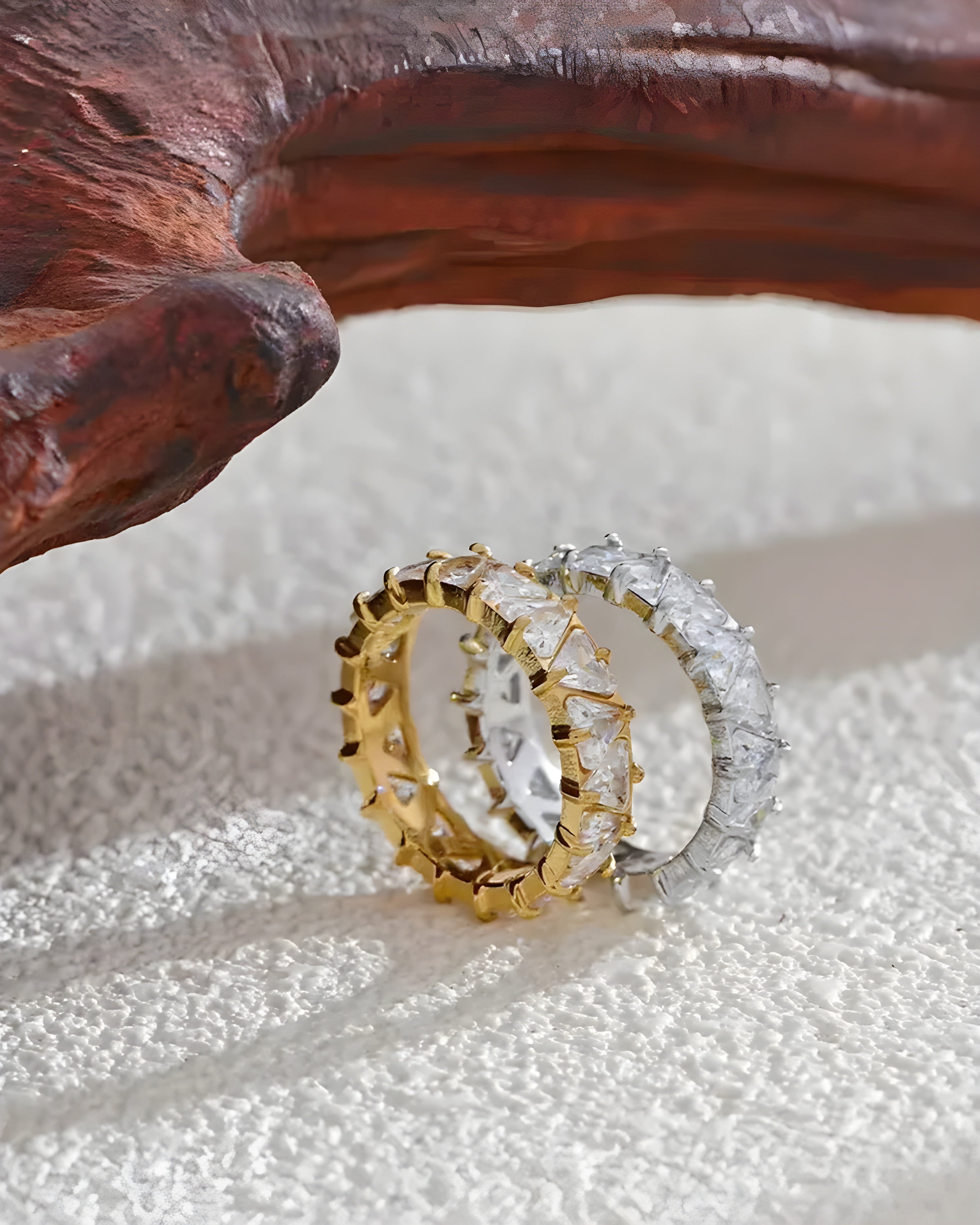 Anel Cravejado Shiny Zircônia