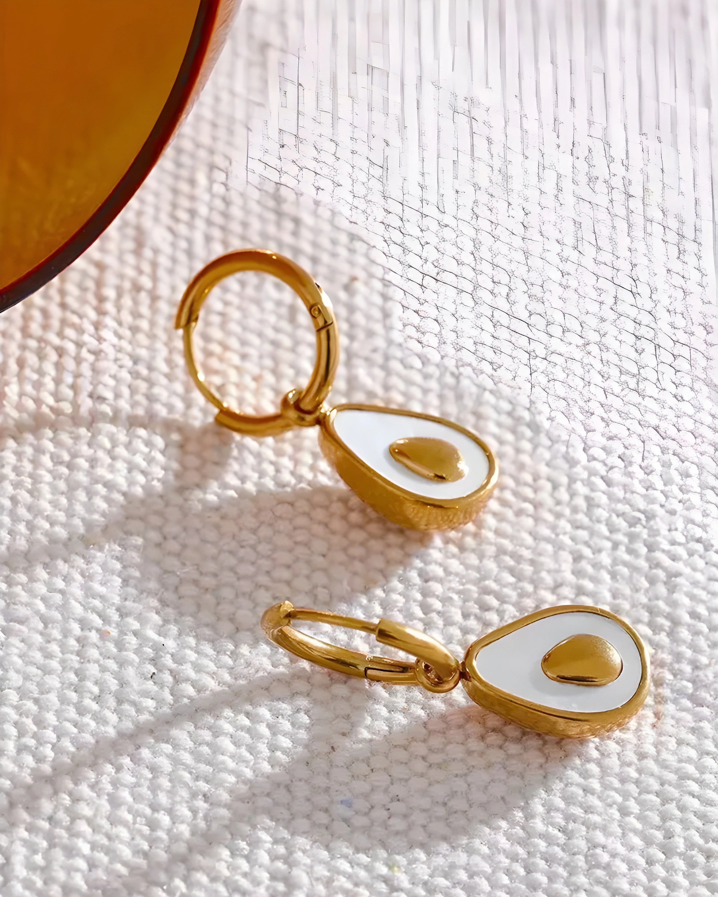 Brinco Abacate Concha Natural