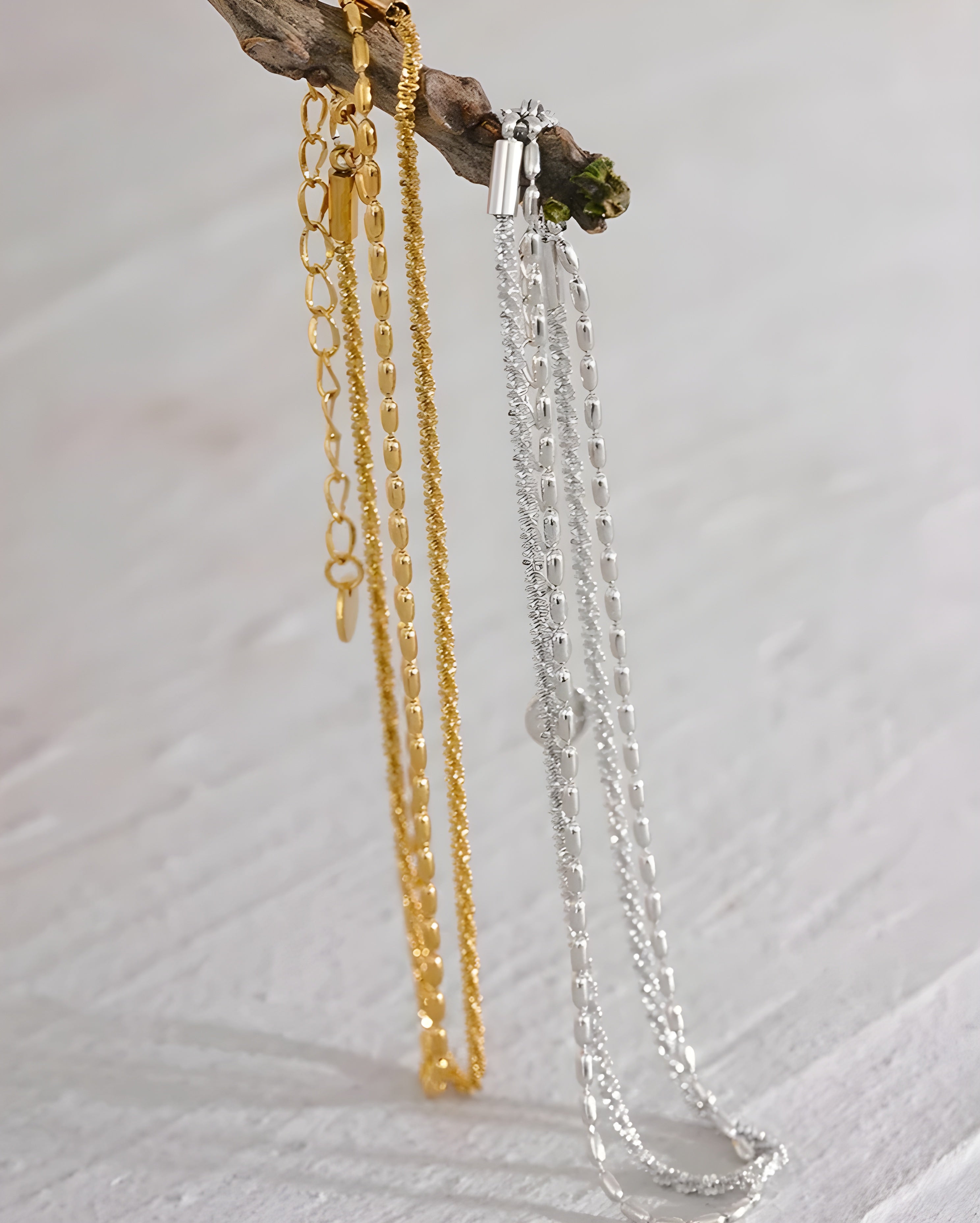 Tornozeleira Dupla Corrente Sparkle