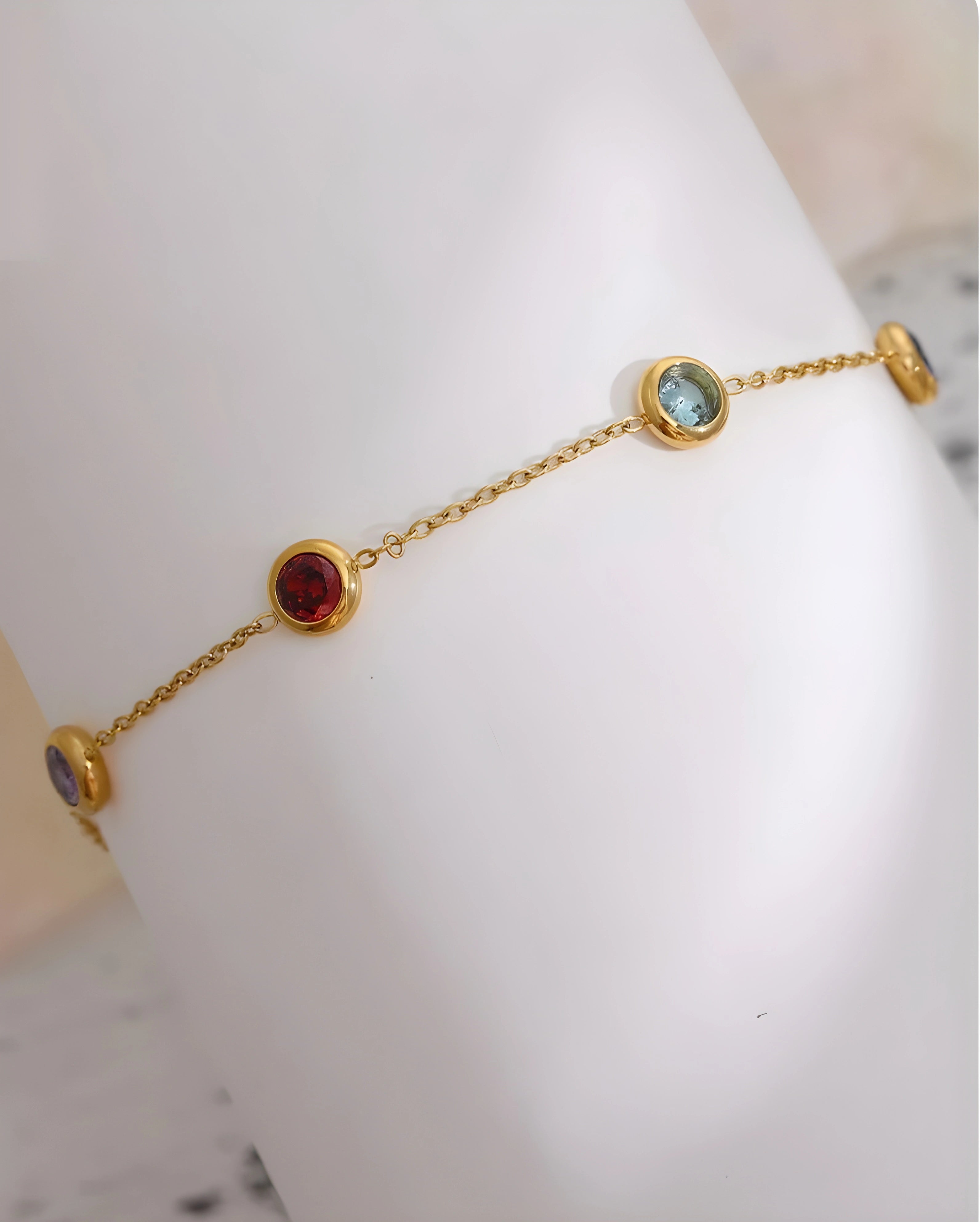 Pulseira Pontos de Zircônias