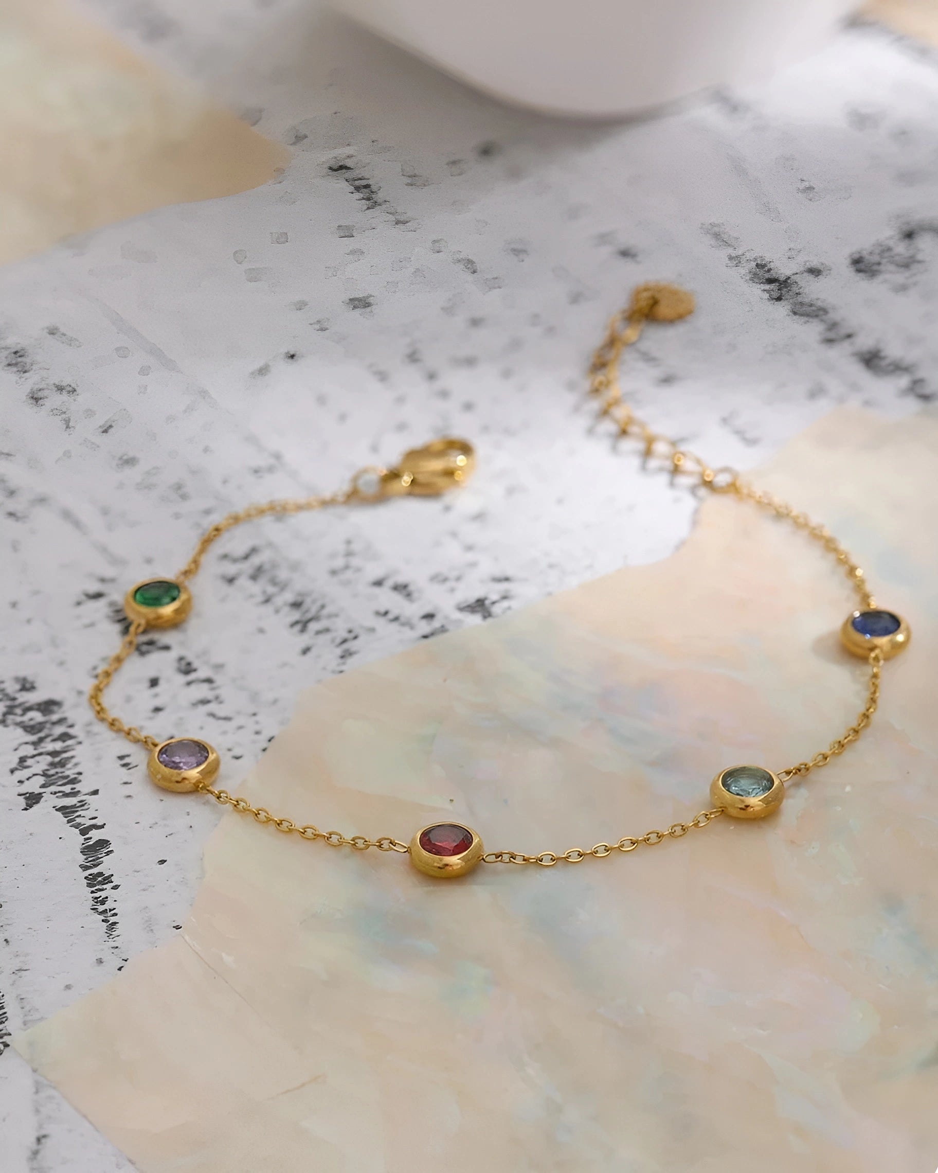 Pulseira Pontos de Zircônias