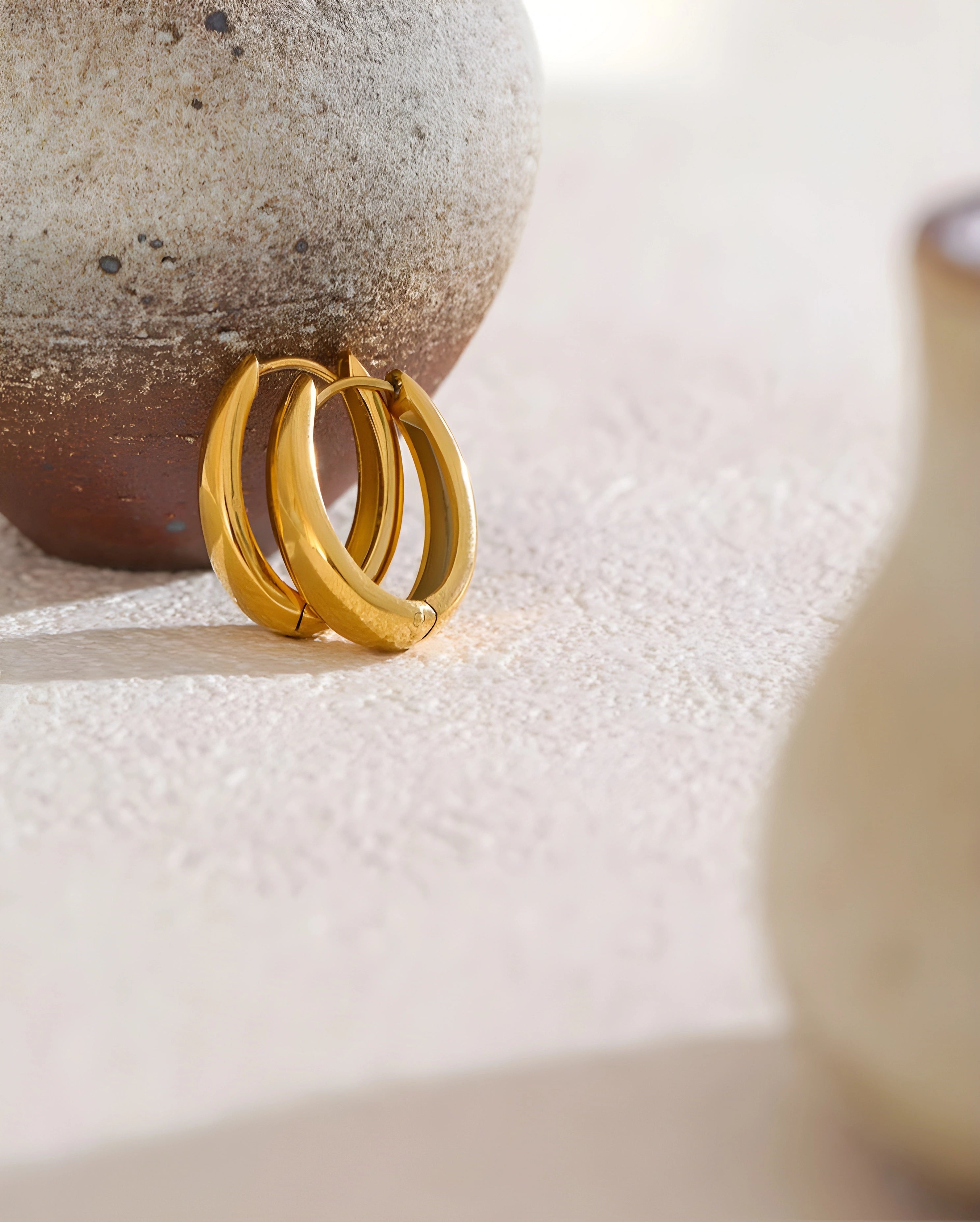 Brinco de Argola Oval Marry