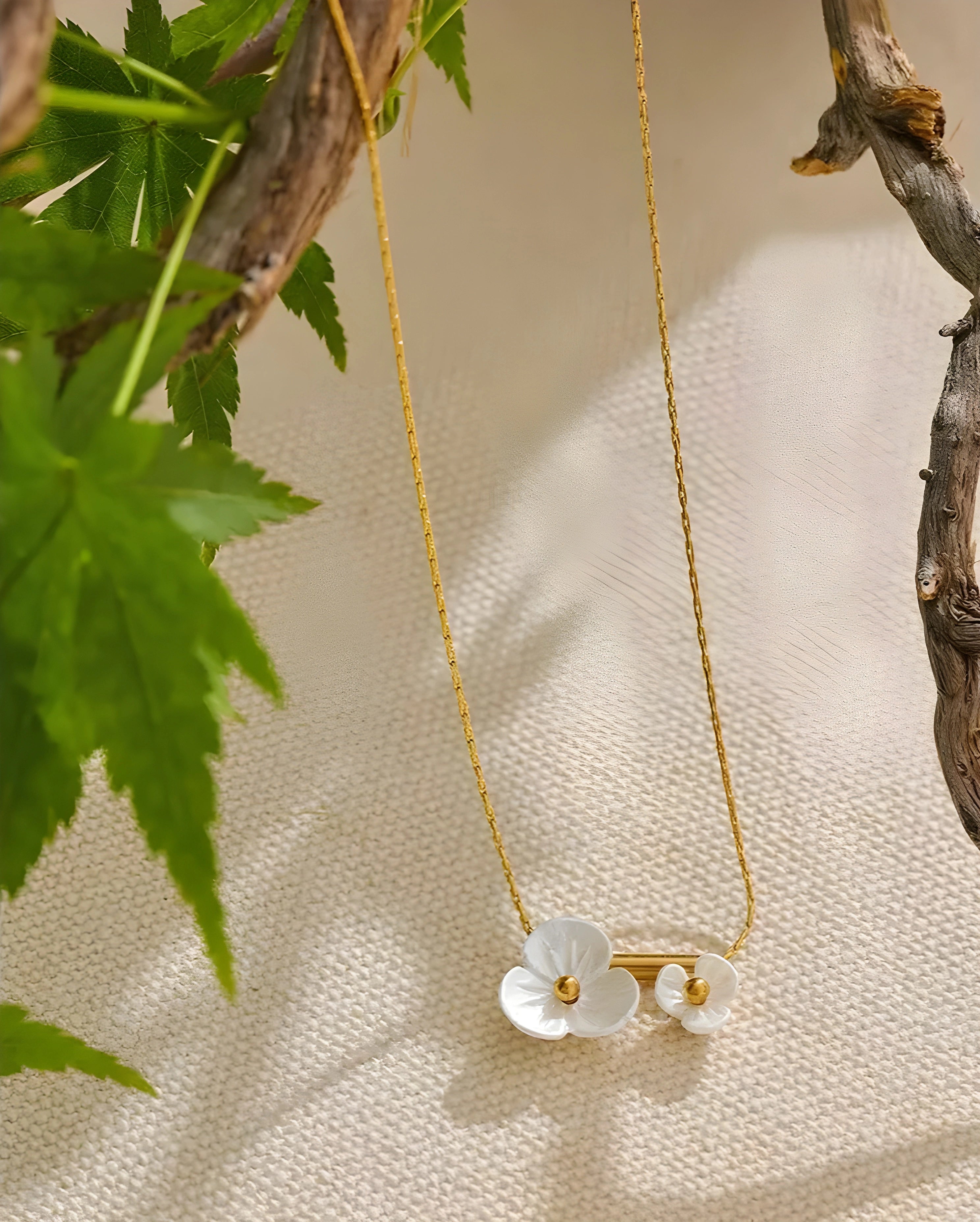 Colar Flores da Primavera