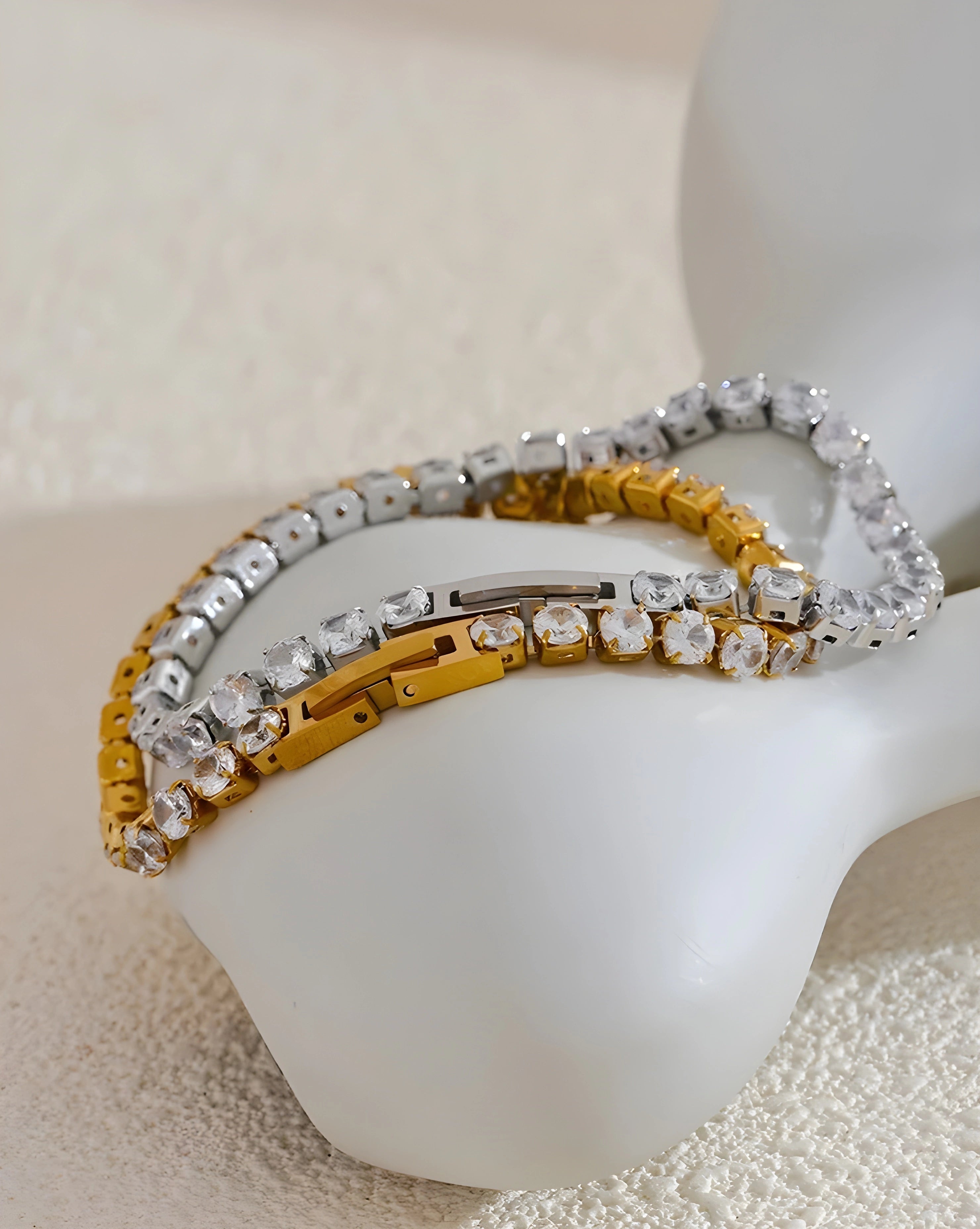 Pulseira Cravejada Aberta