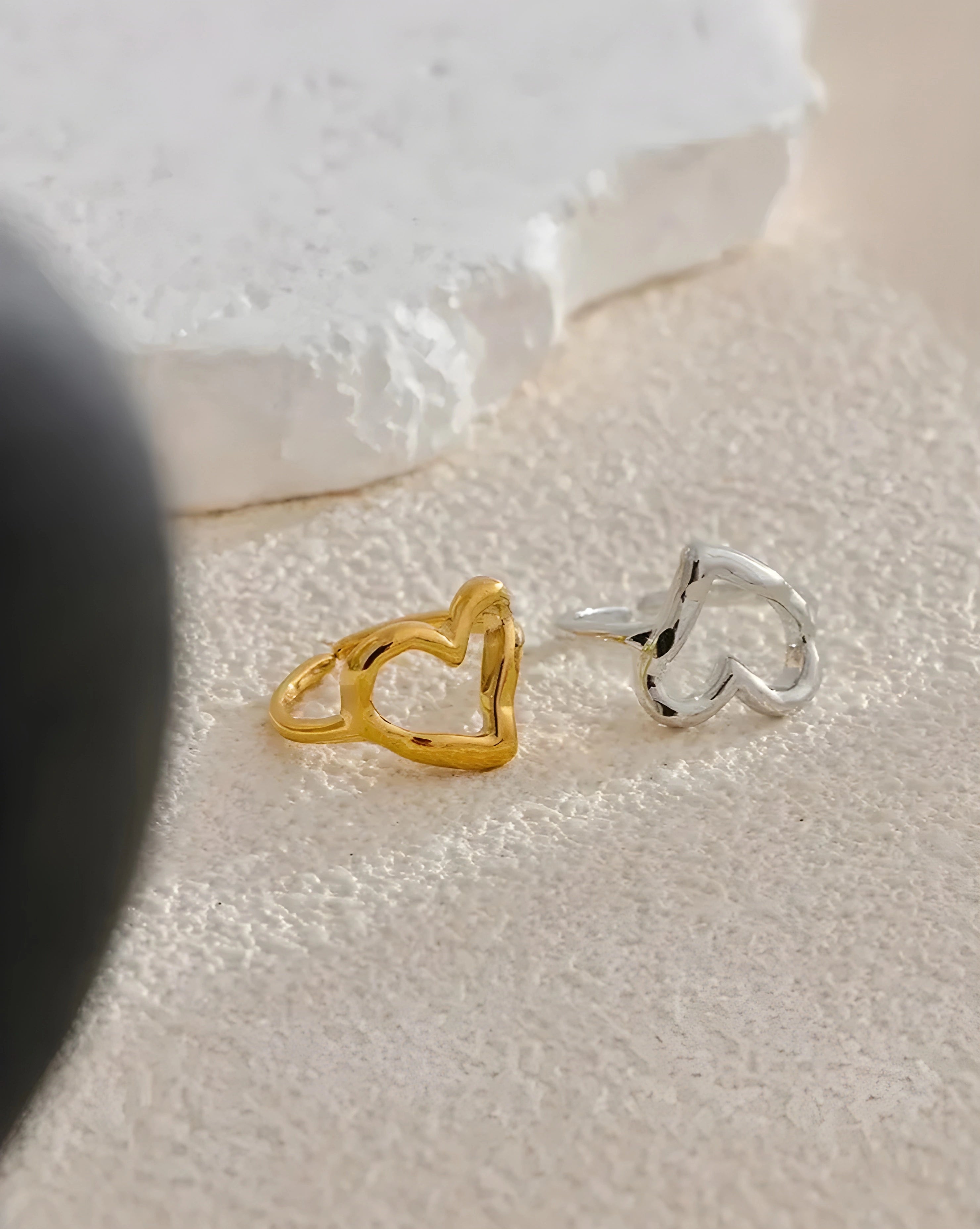 Anel Coração Finesse