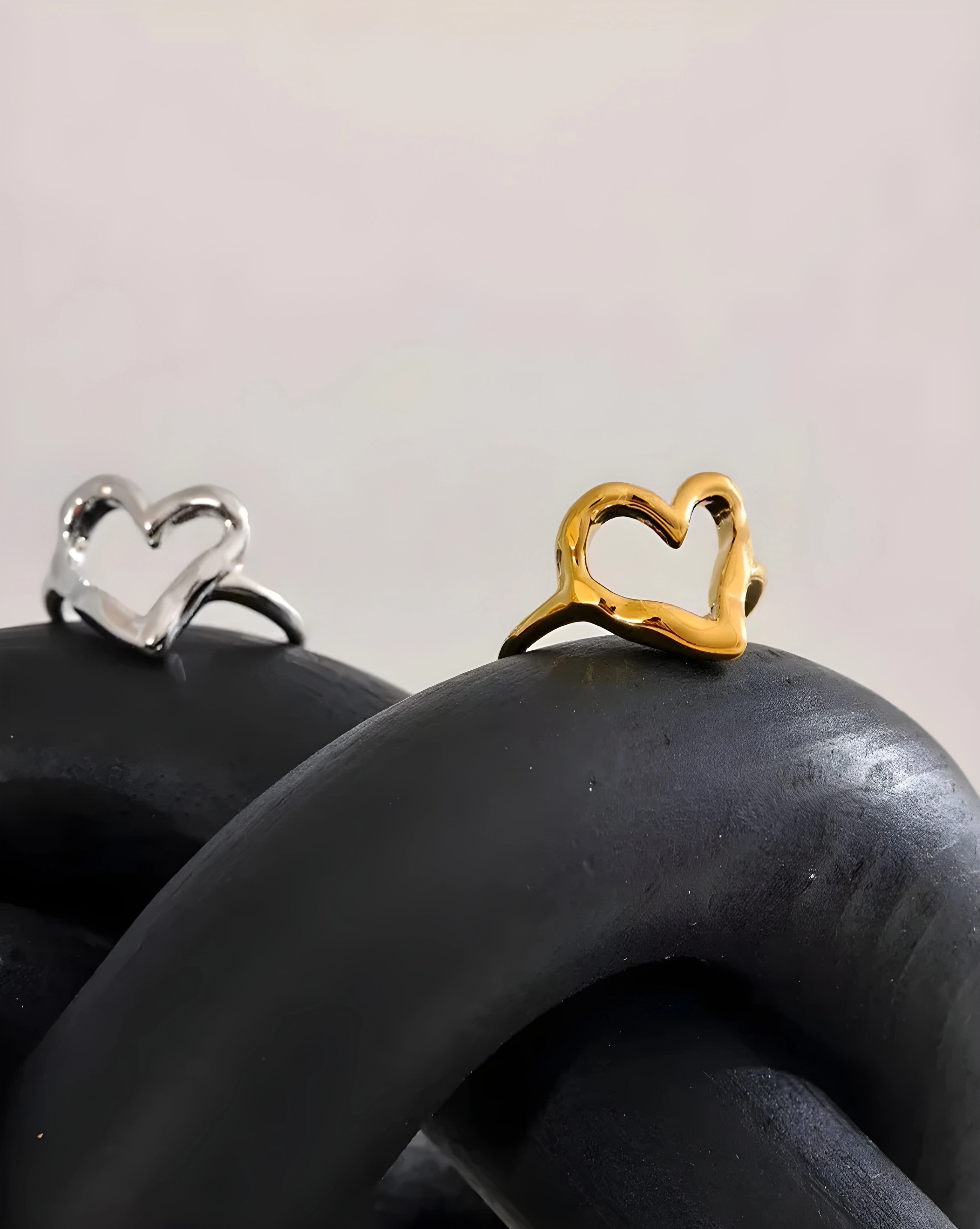 Anel Coração Finesse