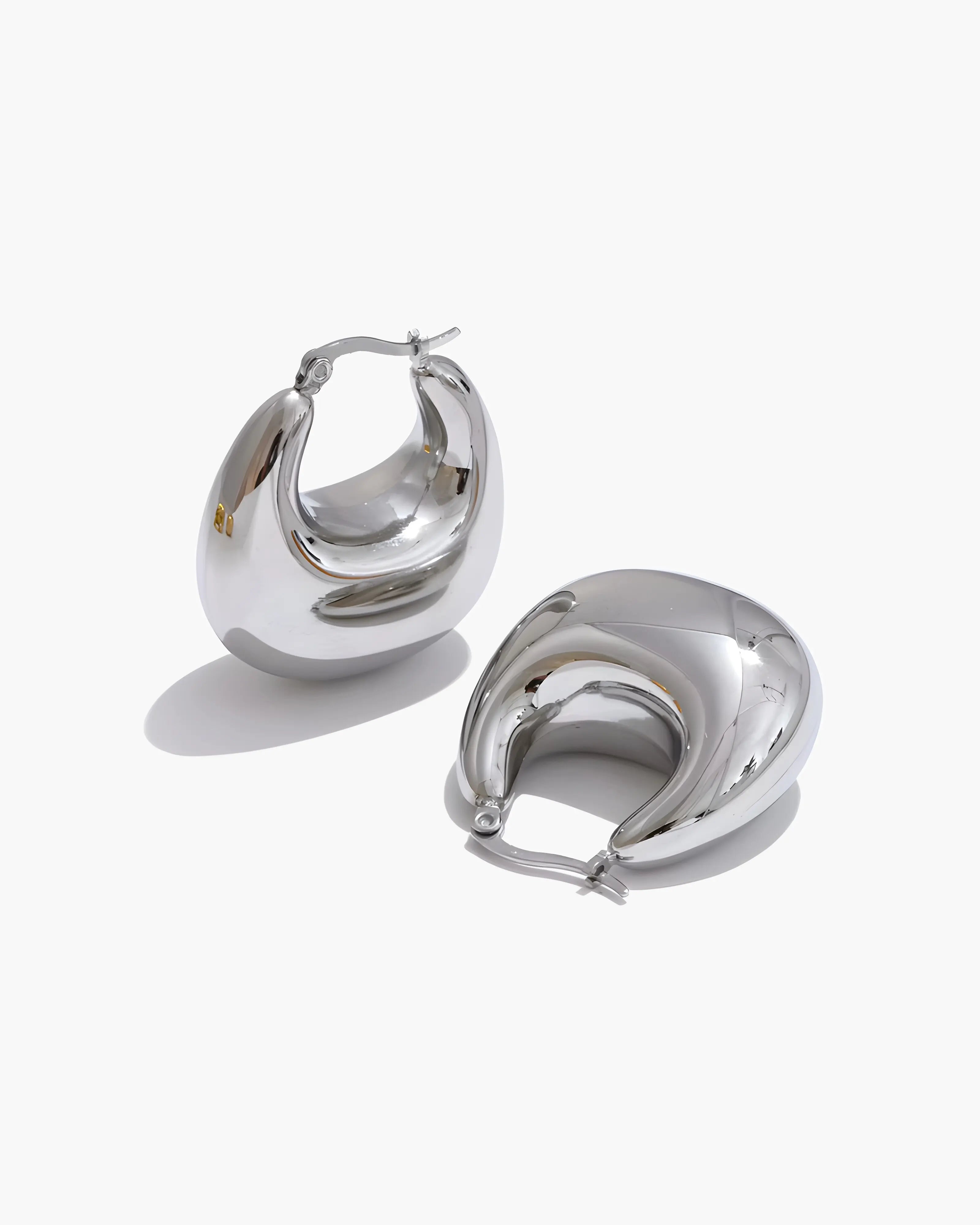 Brinco Argola Puff Bold