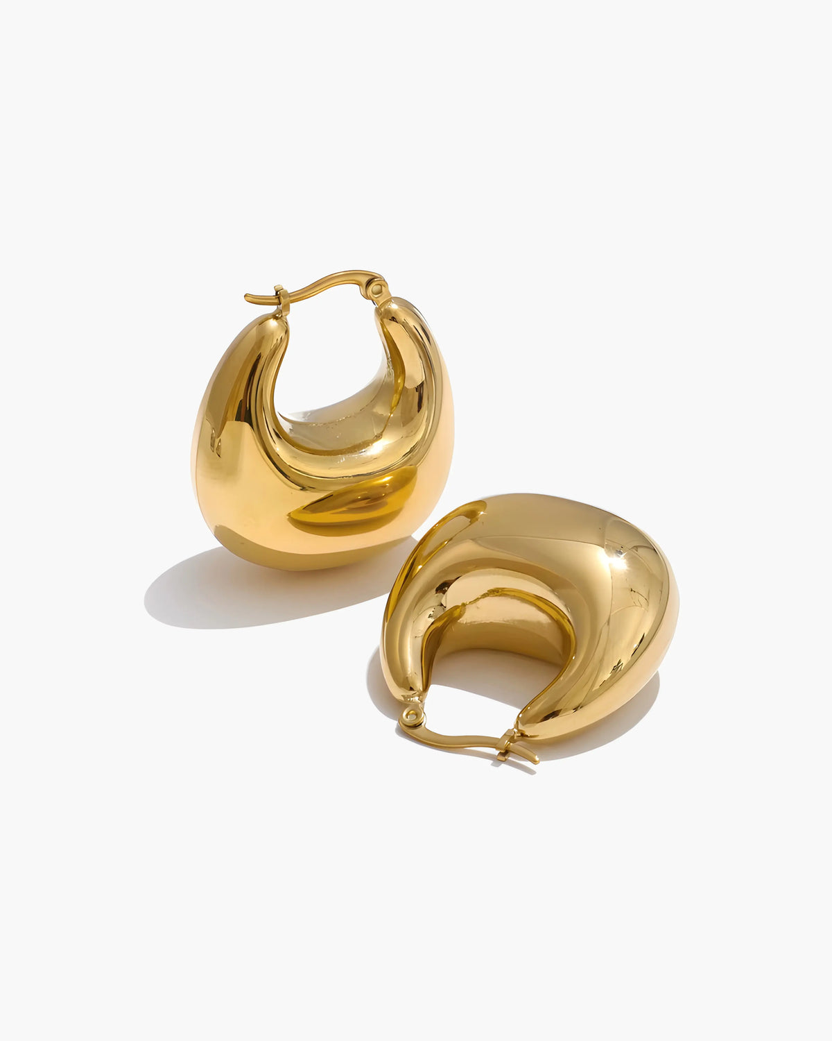 Brinco Argola Puff Bold