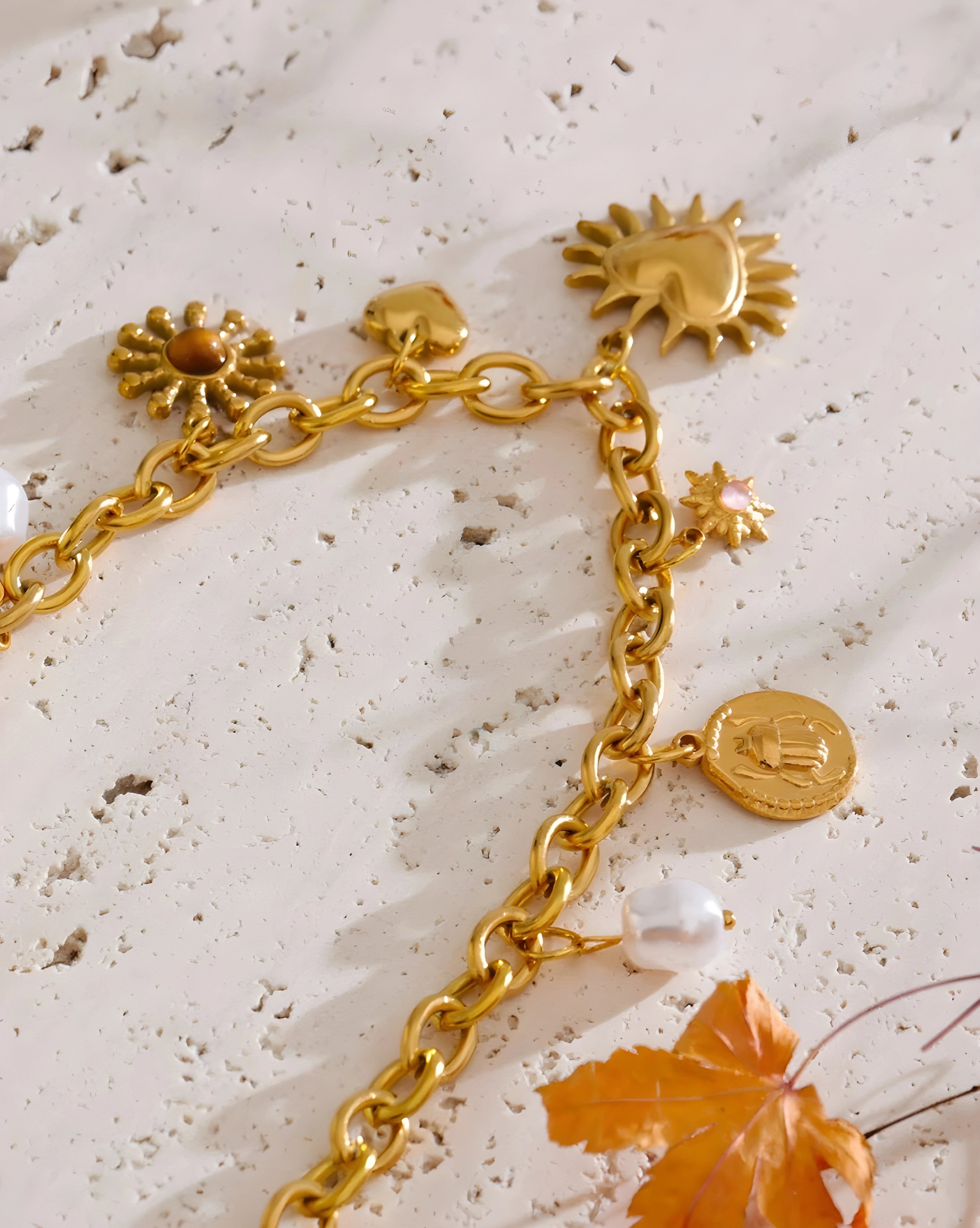 Colar Summer Coração Solar