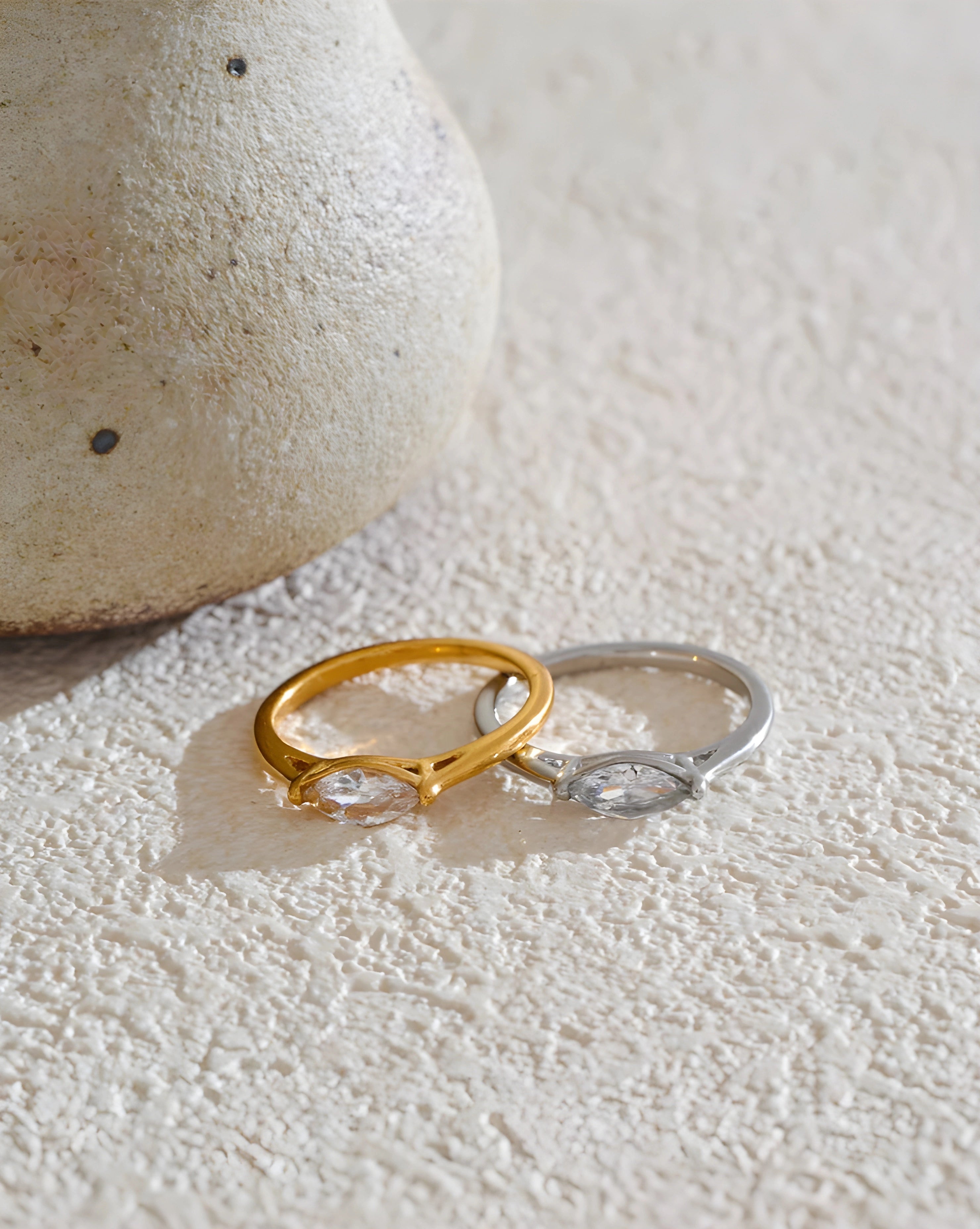 Anel Marquise Zircônia