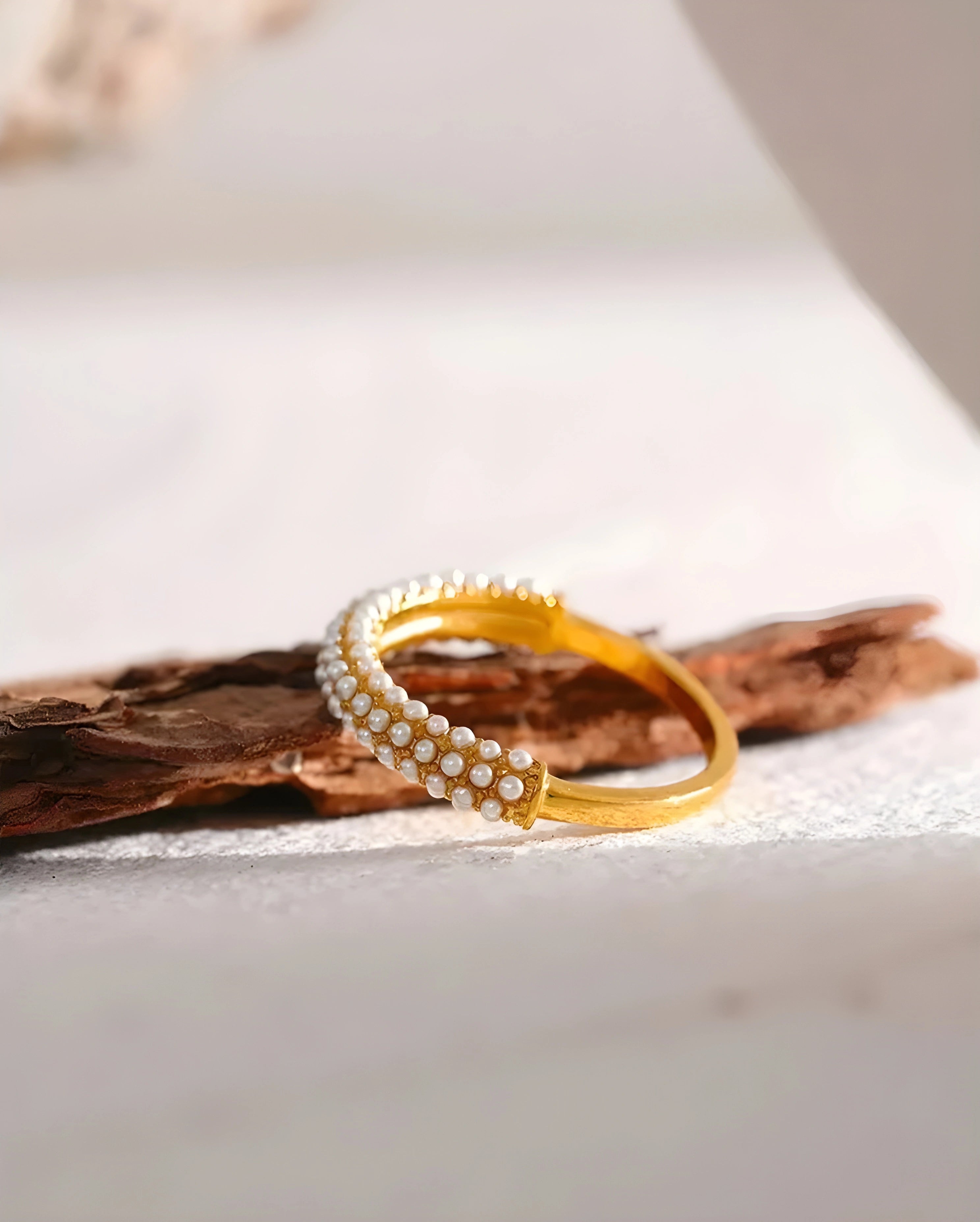 Anel Emma Pérolas