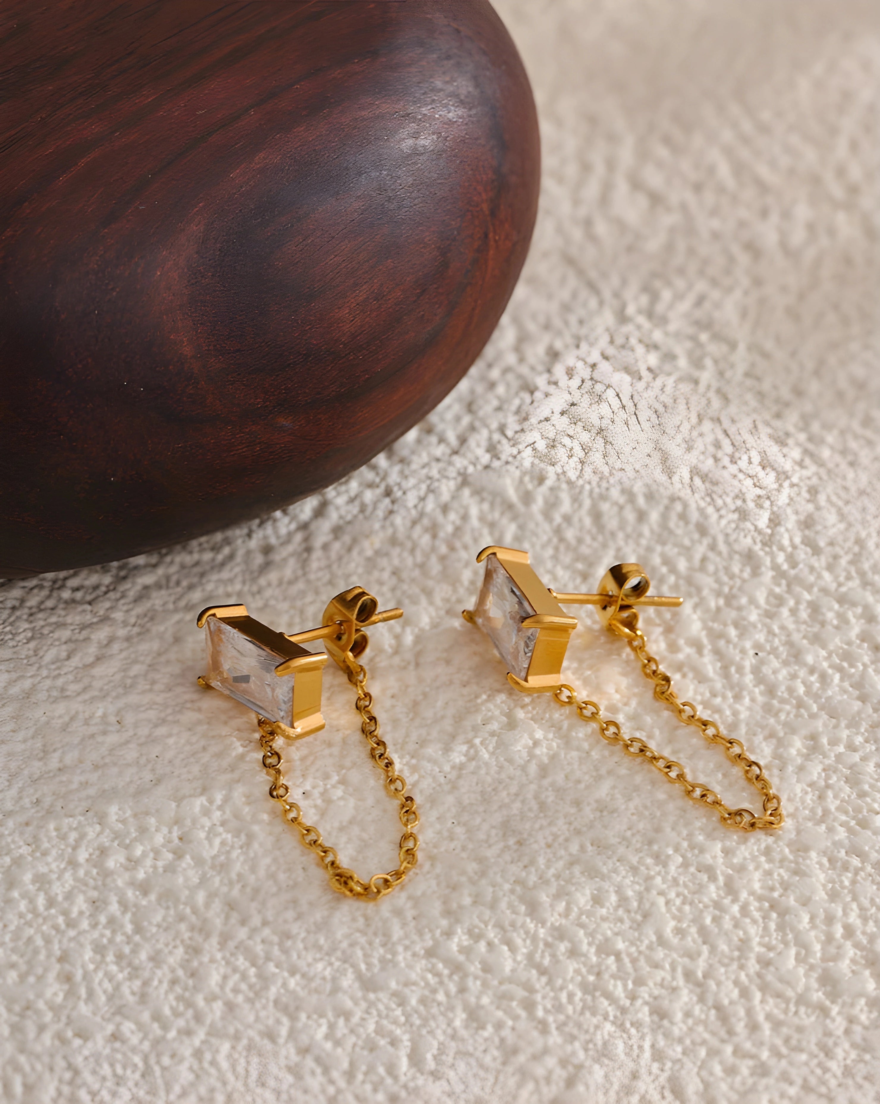 Brinco Chain Zircônia