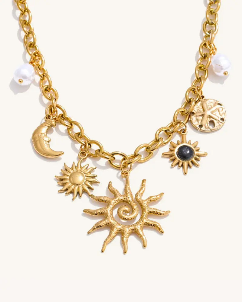 Colar Summer Sol Celeste