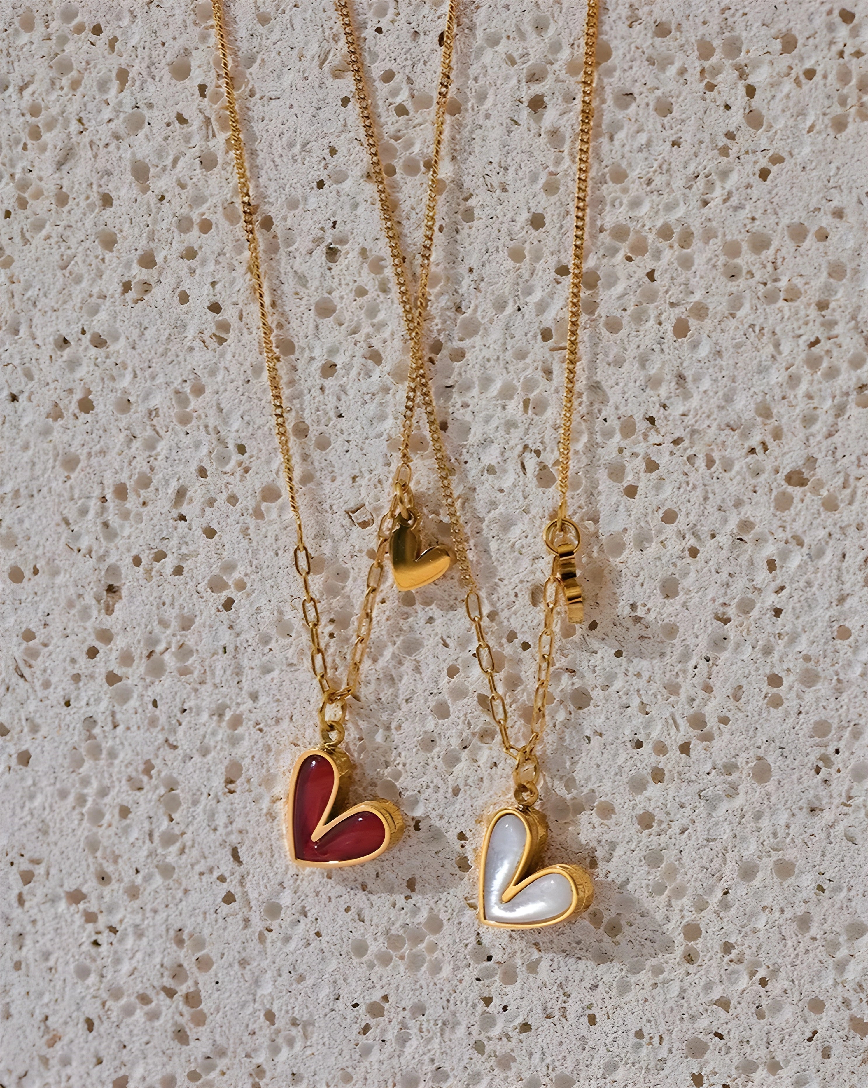 Colar Coração Vintage