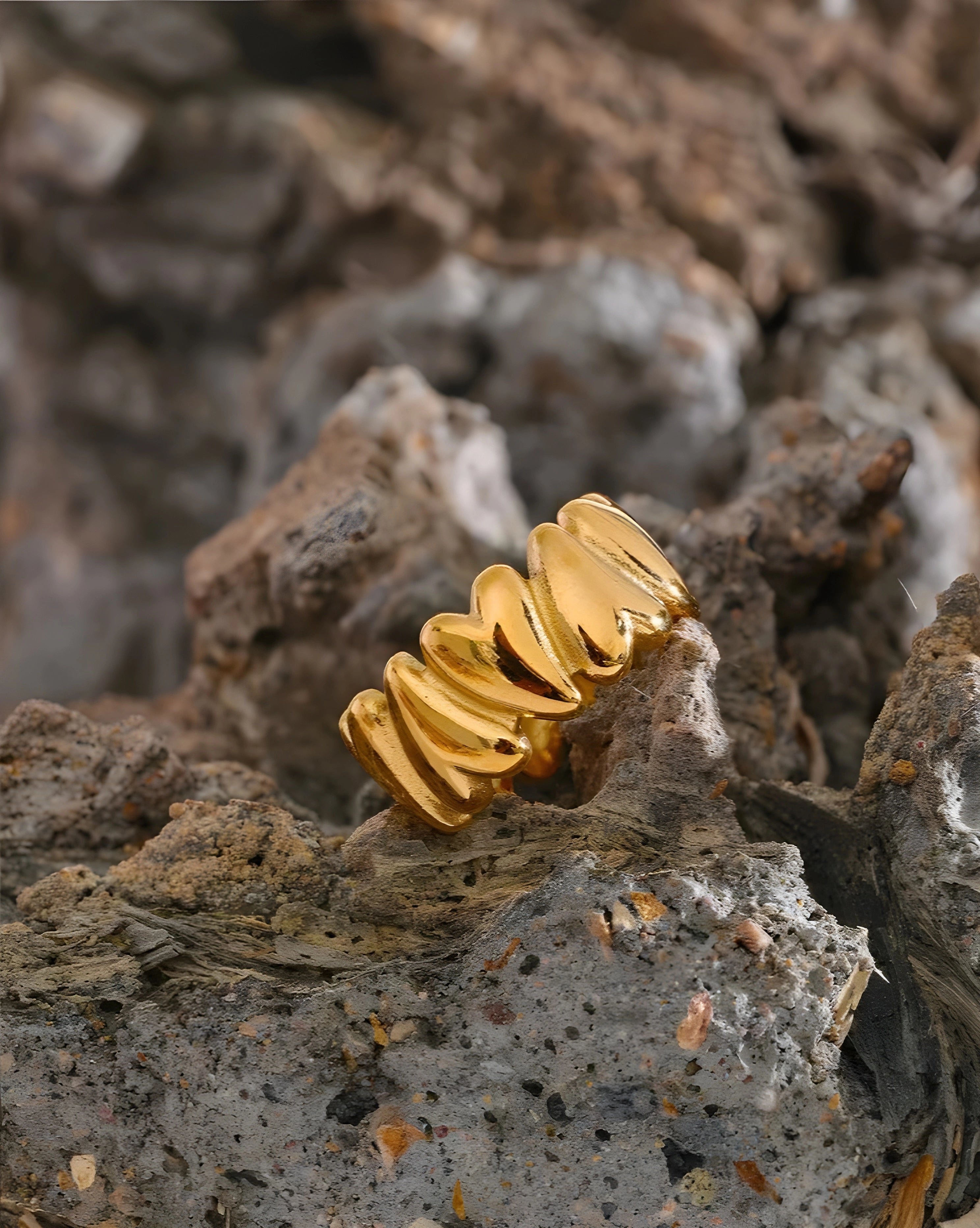 Anel Coração Eternal