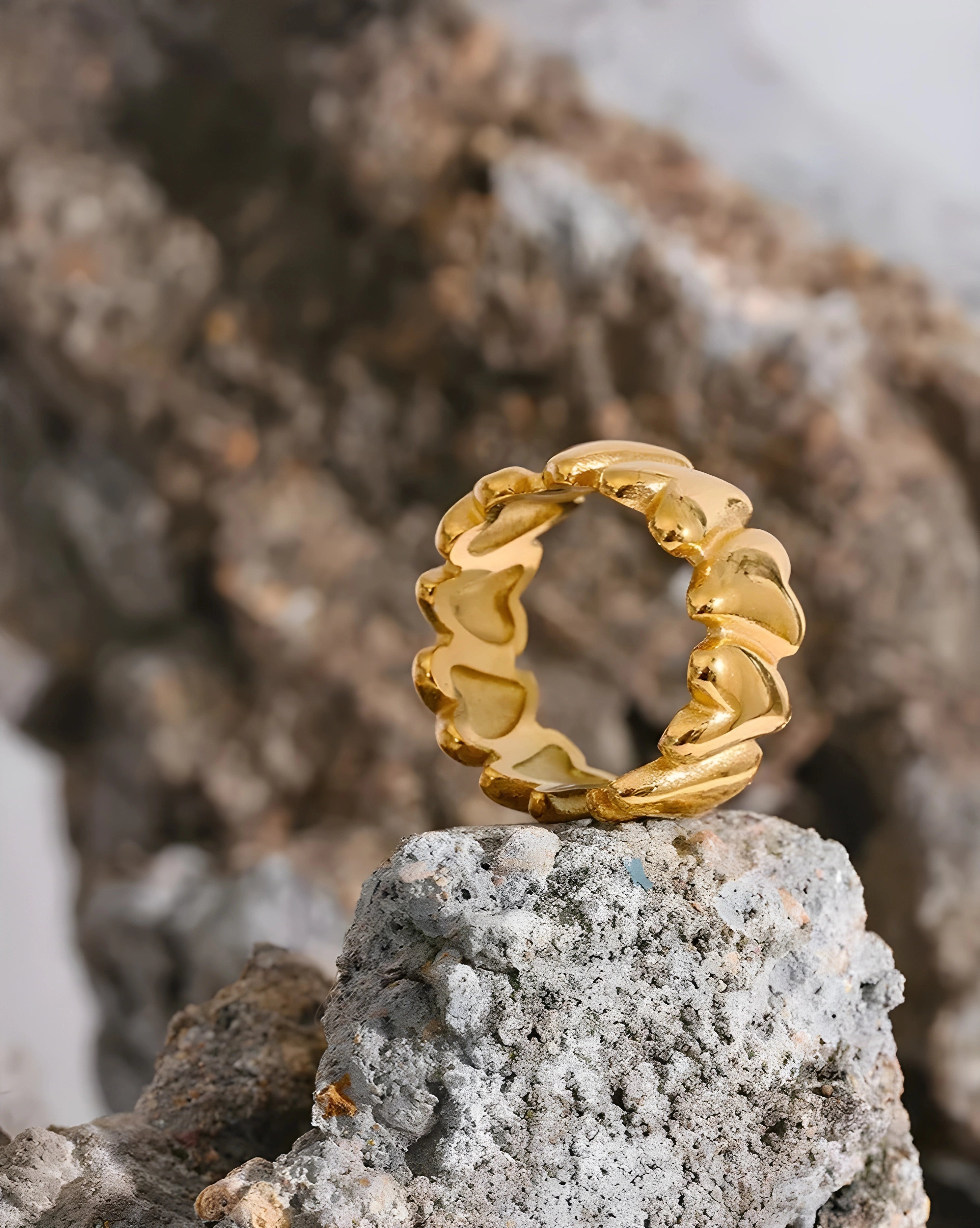 Anel Coração Eternal