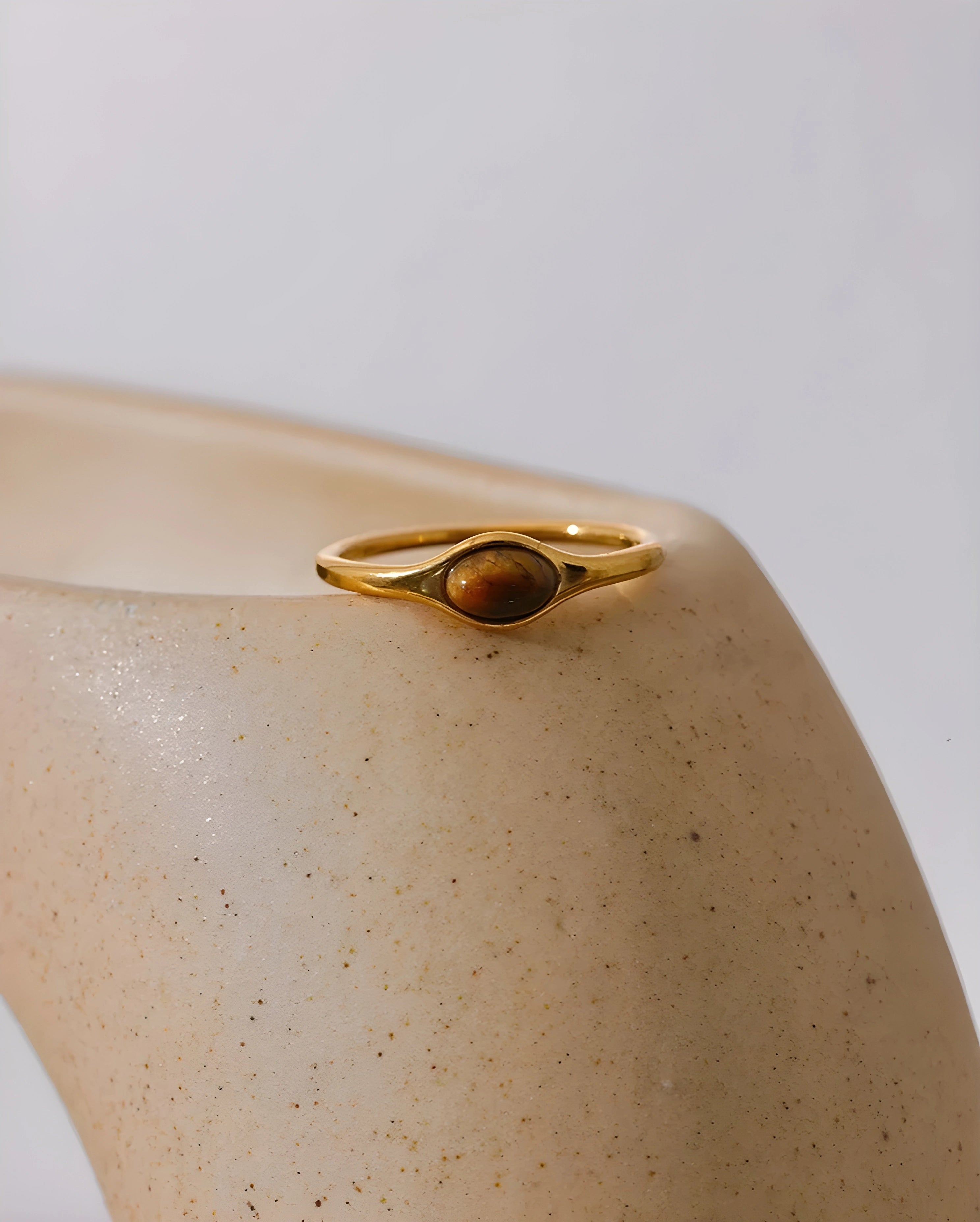 Anel Essencial Olho de Tigre