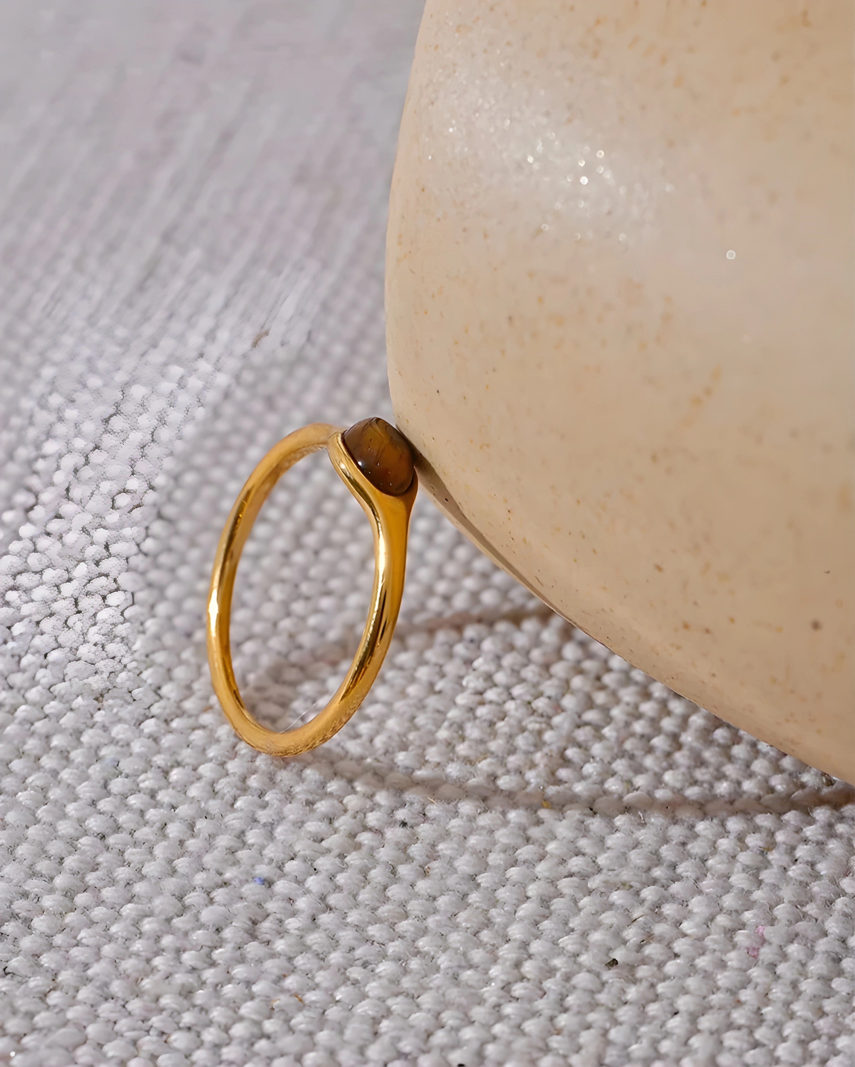 Anel Essencial Olho de Tigre