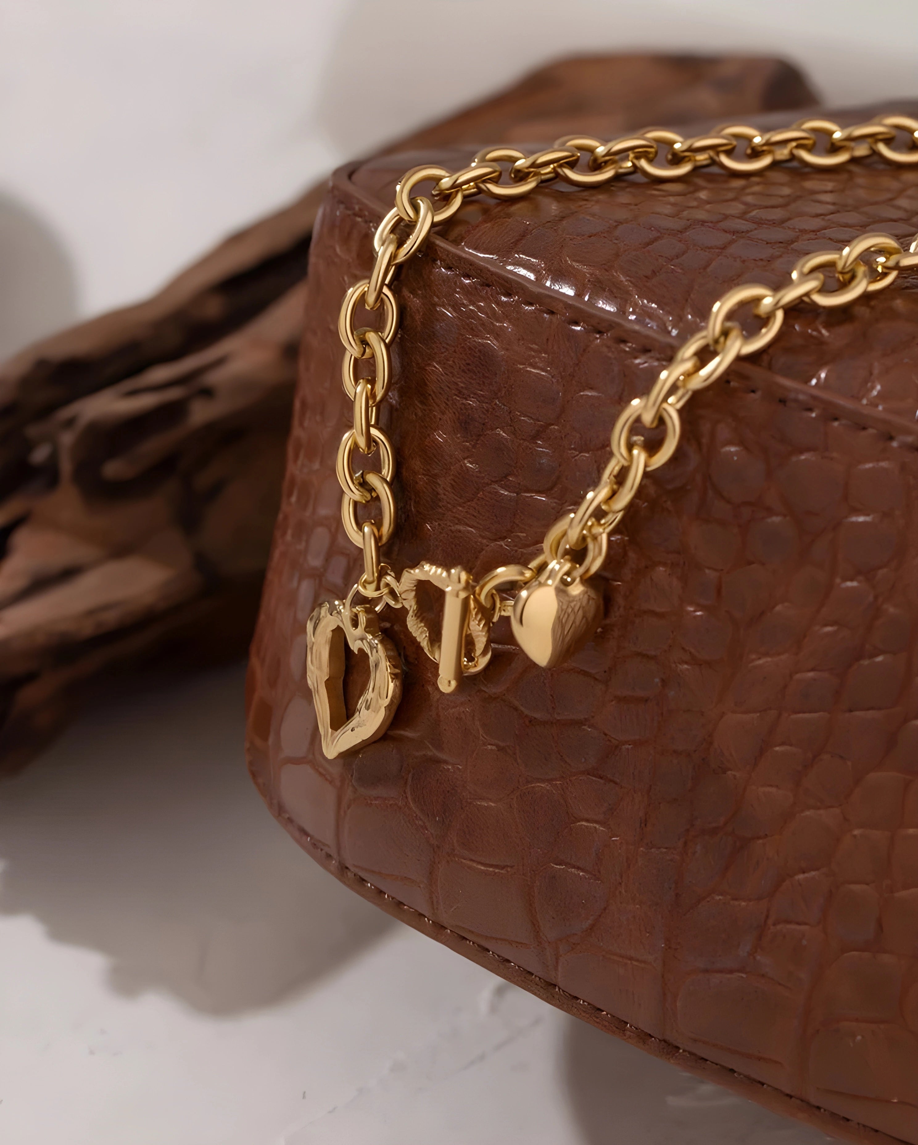 Colar Coração Melted