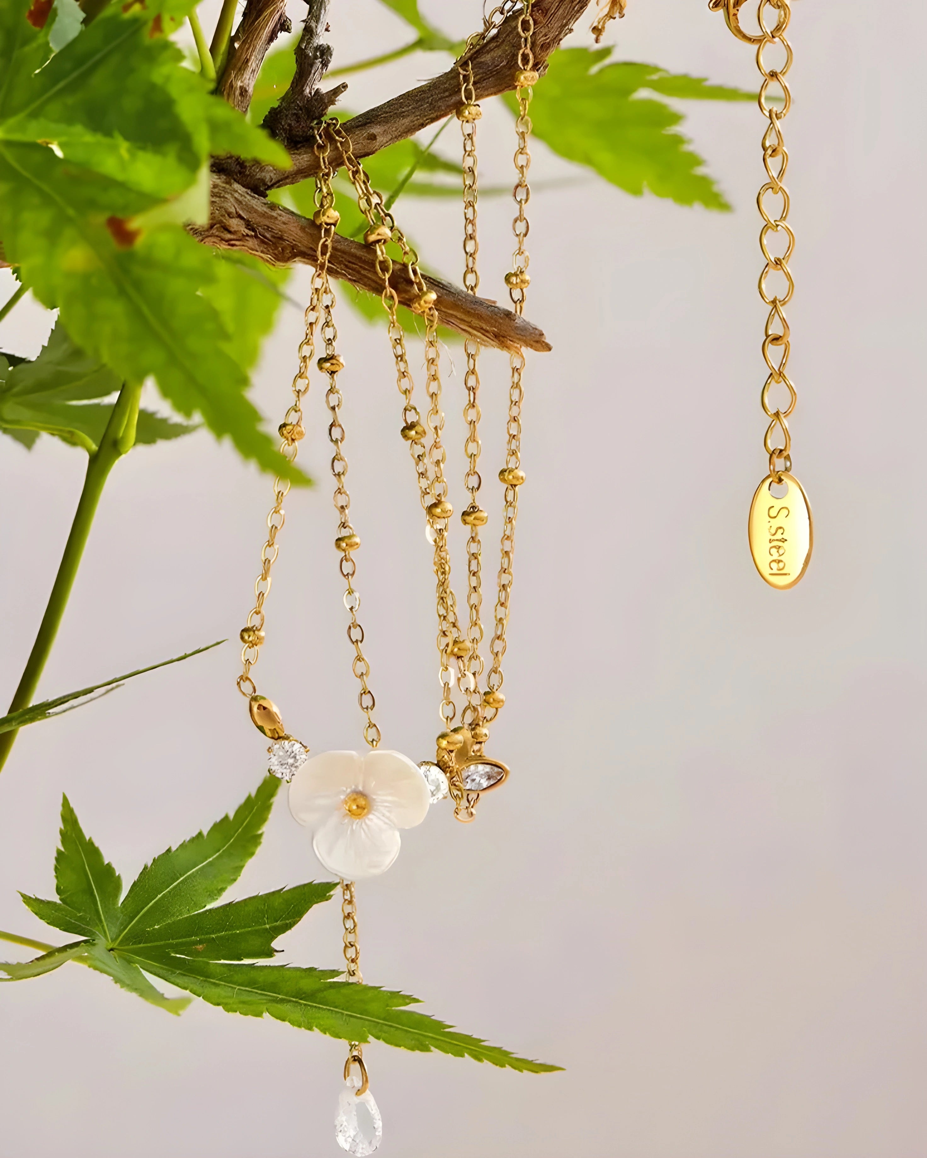 Colar Flor de Primavera