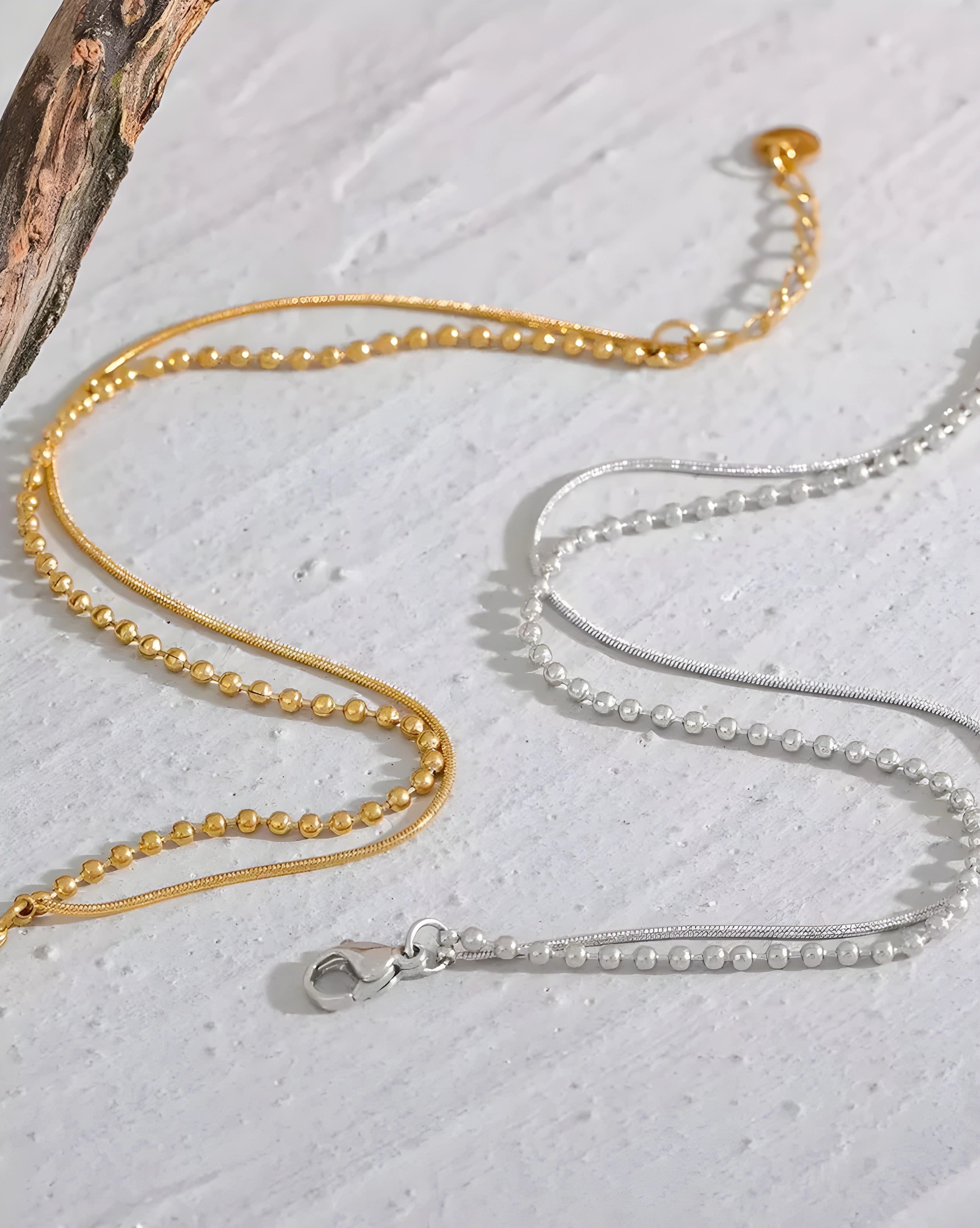 Pulseira Dupla Dainty