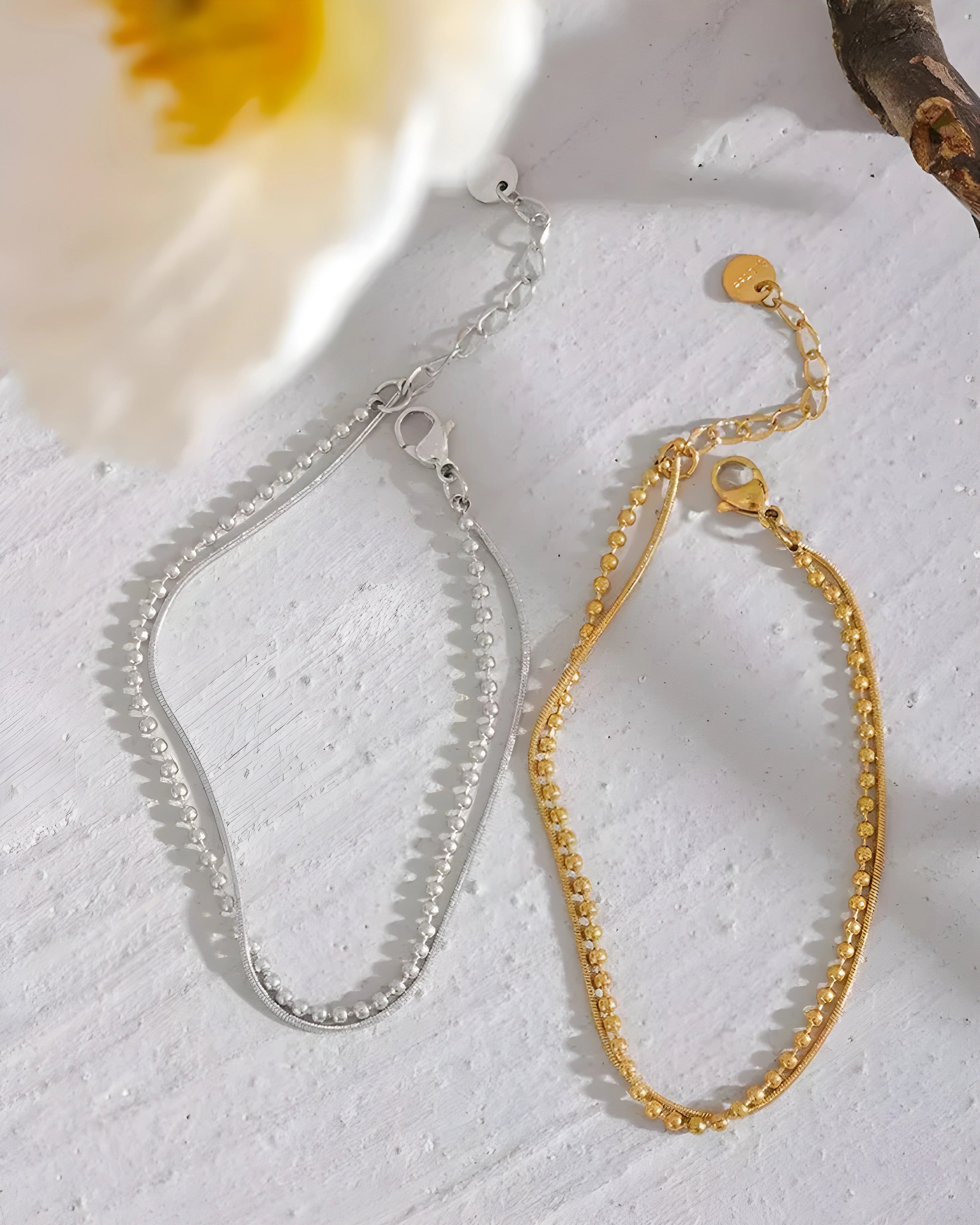 Pulseira Dupla Dainty