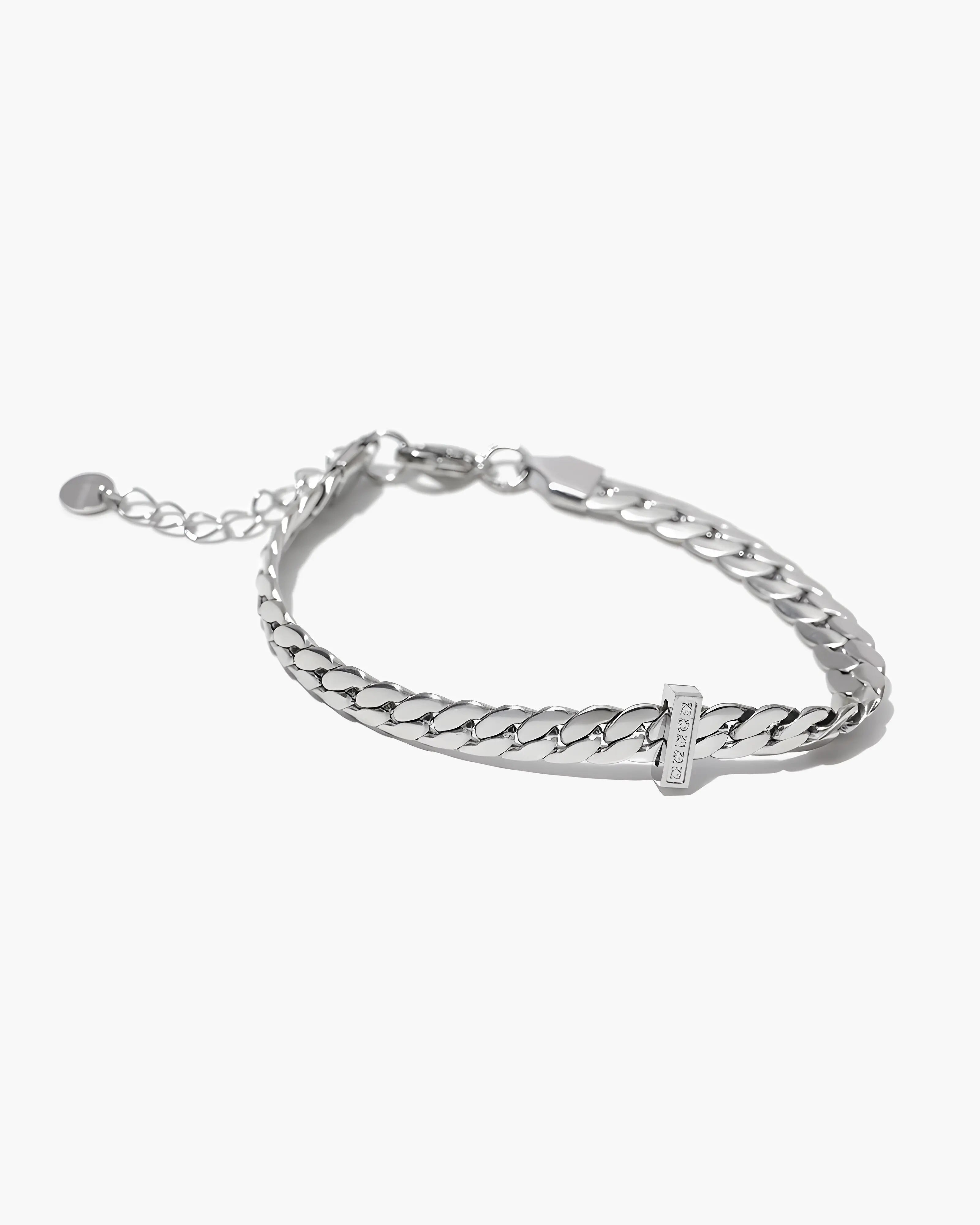 Pulseira Corrente Cubana Linha de Zircônia