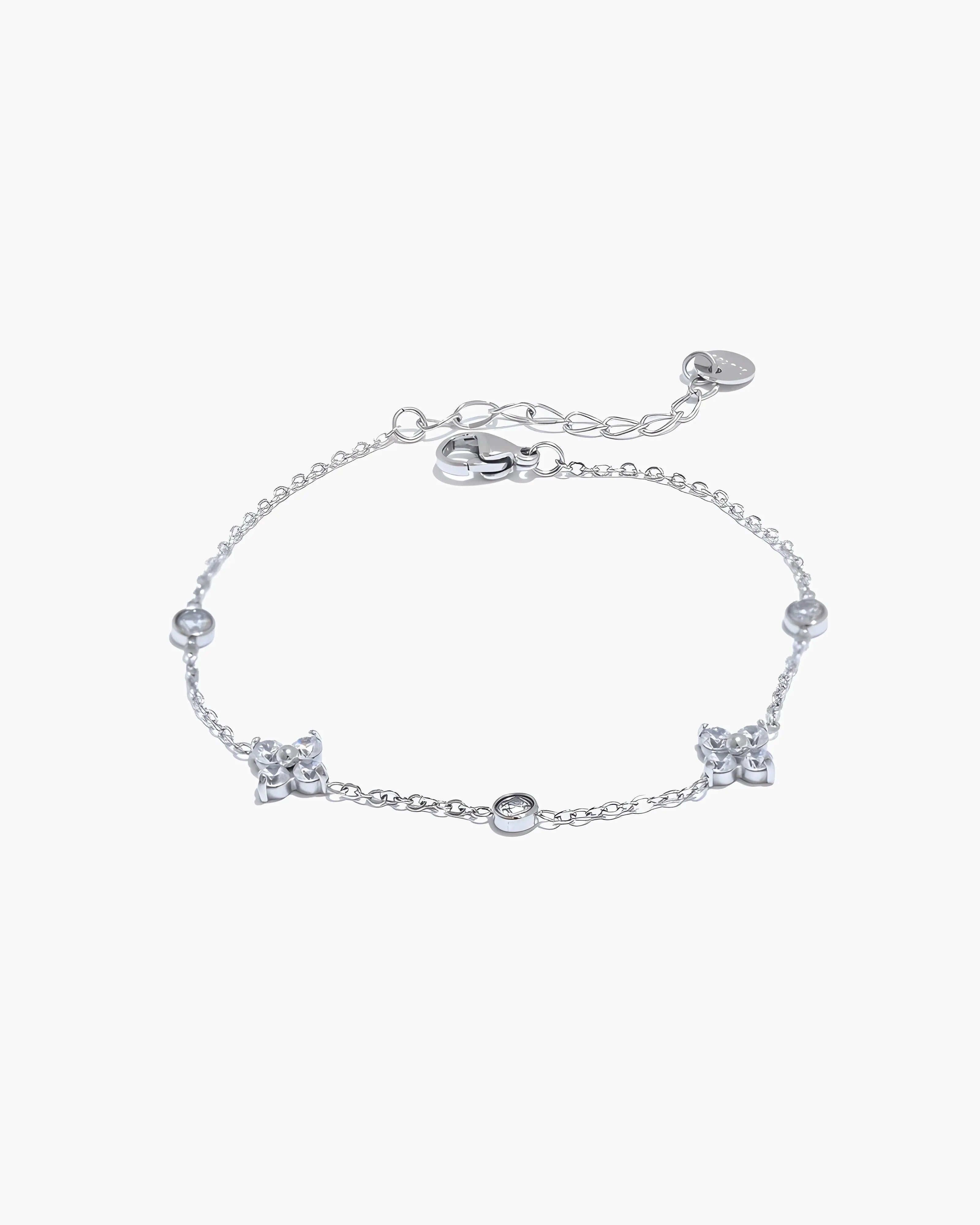 Pulseira Flor de Zircônia