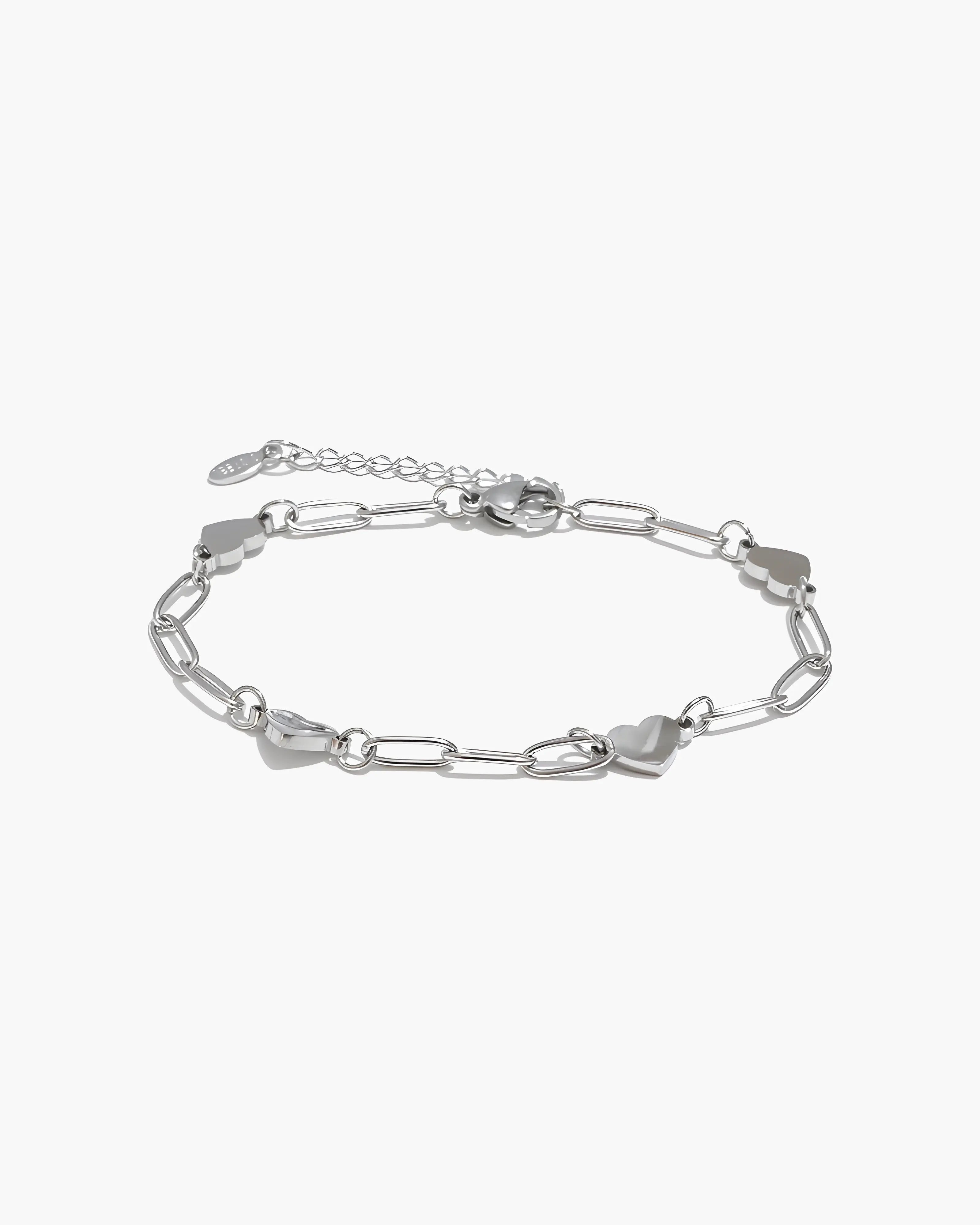 Pulseira Elos Corações