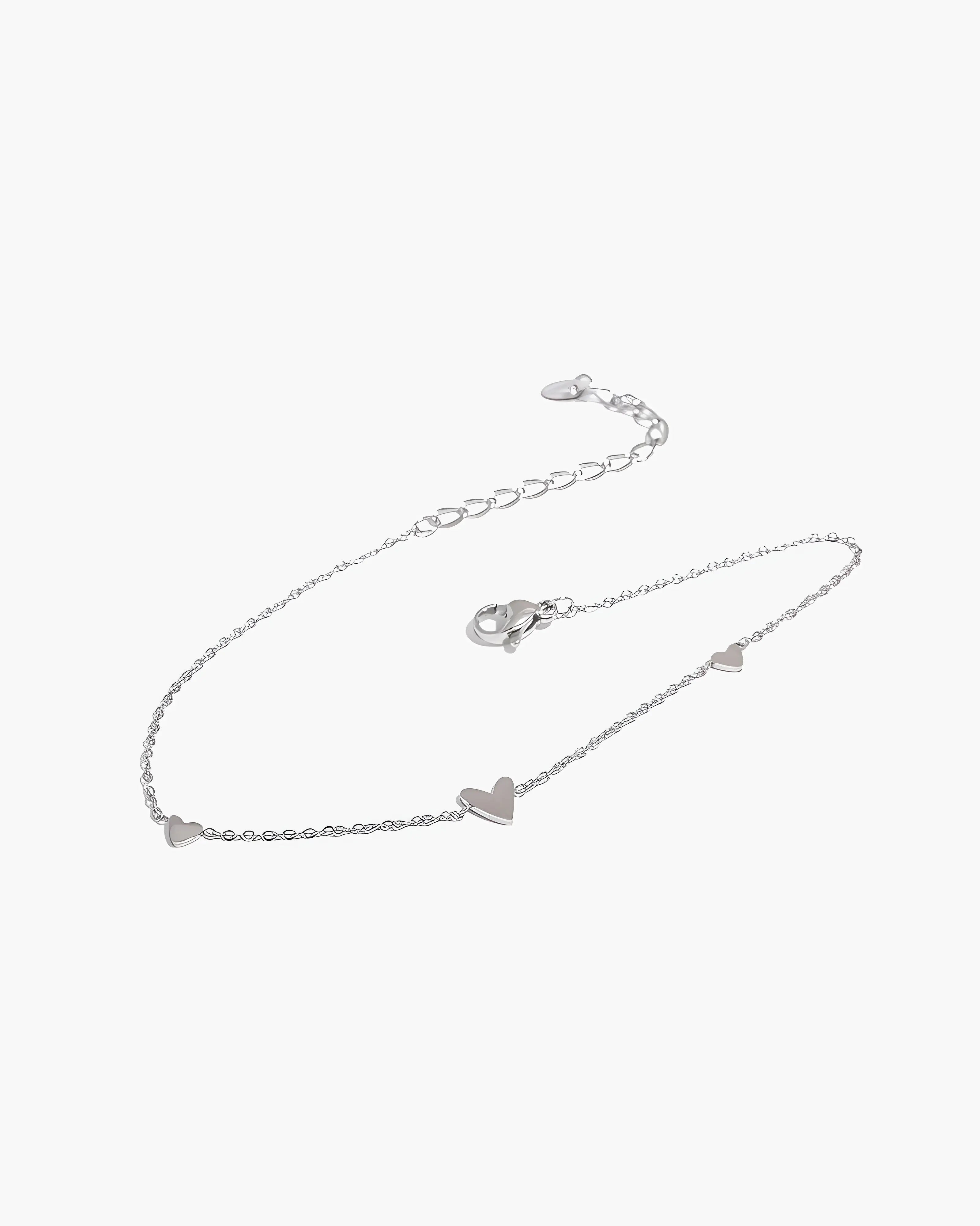 Tornozeleira Corações Delicados