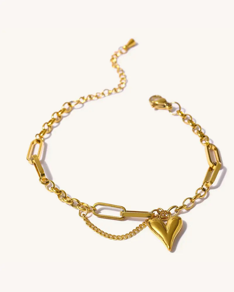 Pulseira Charm Coração Eternal