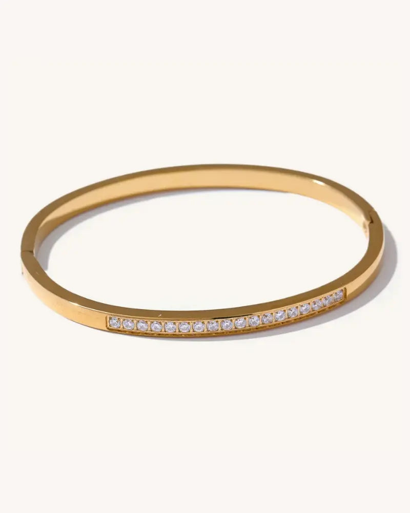 Bracelete Meio Pavê