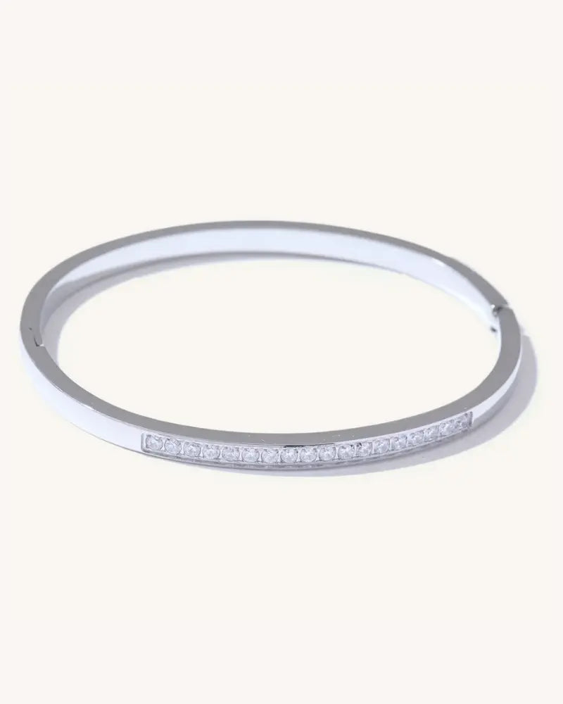 Bracelete Meio Pavê