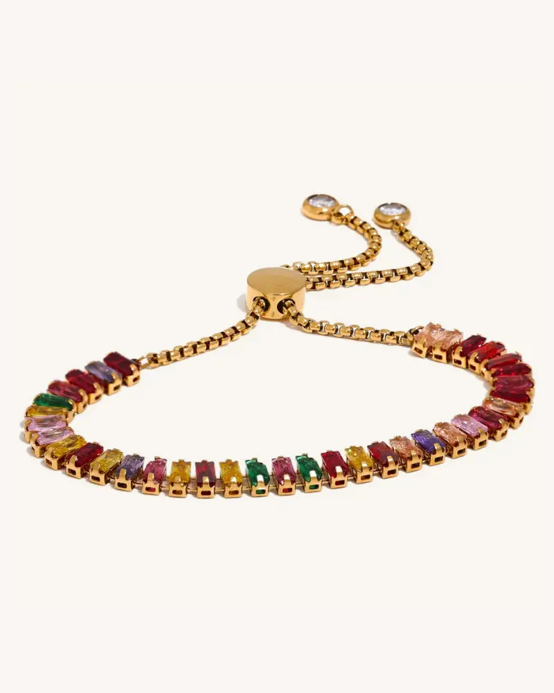 Pulseira Cravejada Multicolor