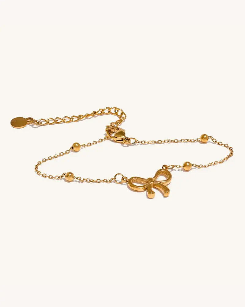 Pulseira Charm Laço
